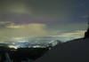 Des aurores boréales dans le ciel nocturne suisse