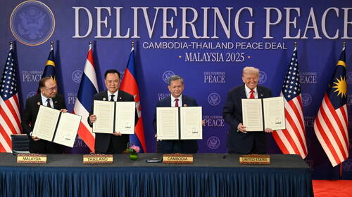 Cessez-le-feu Cambodge-Thaïlande signé en présence de Trump