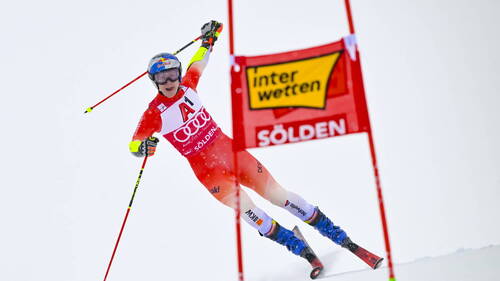 1re manche: Odermatt en tête, Schwarz à 0''01