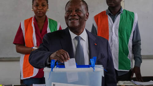 Présidentielle ivoirienne: scores écrasants pour Ouattara