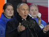 Poutine célèbre les territoires ukrainiens annexés et sa réélection