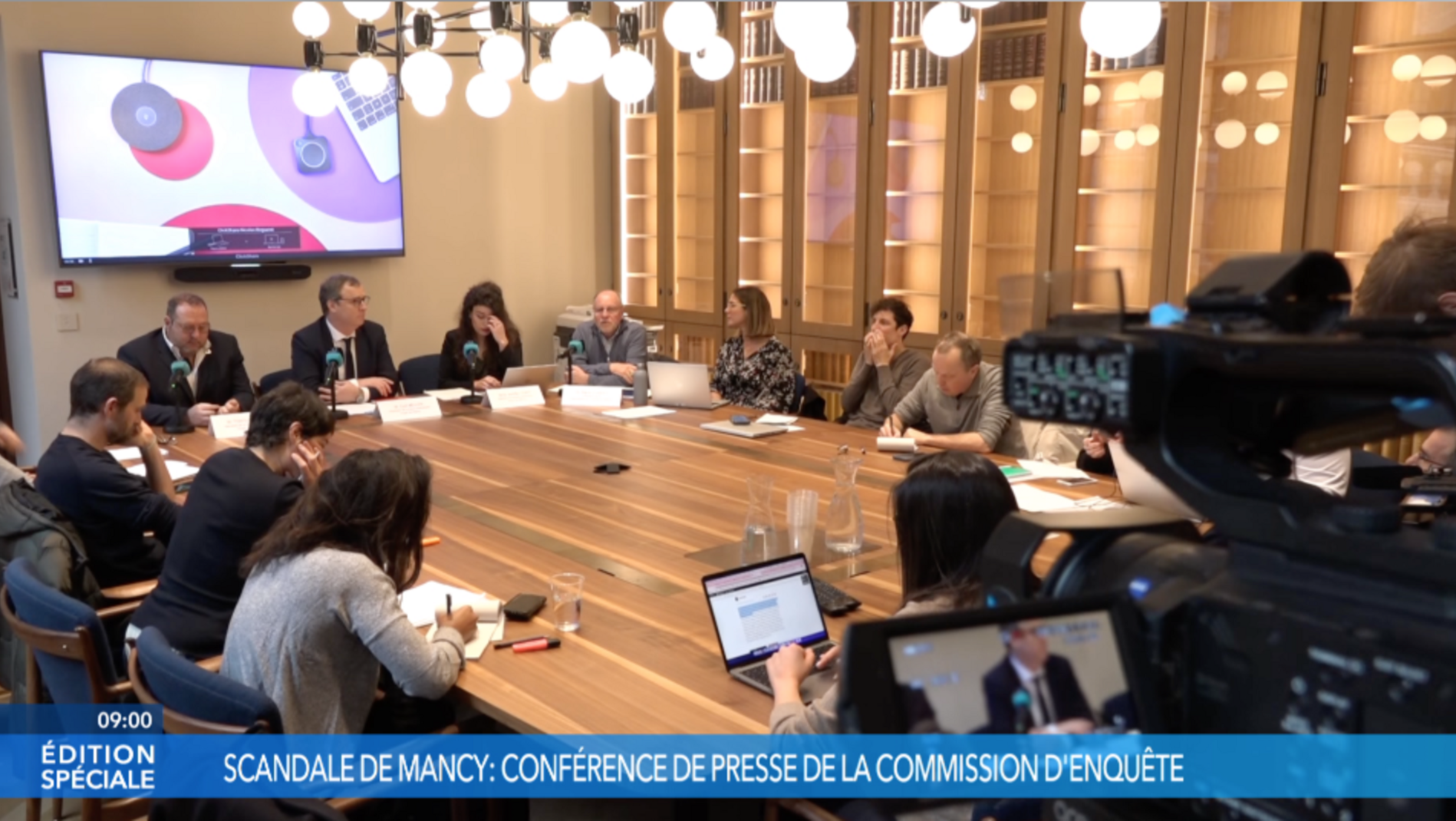 Édition spéciale - Scandale de Mancy