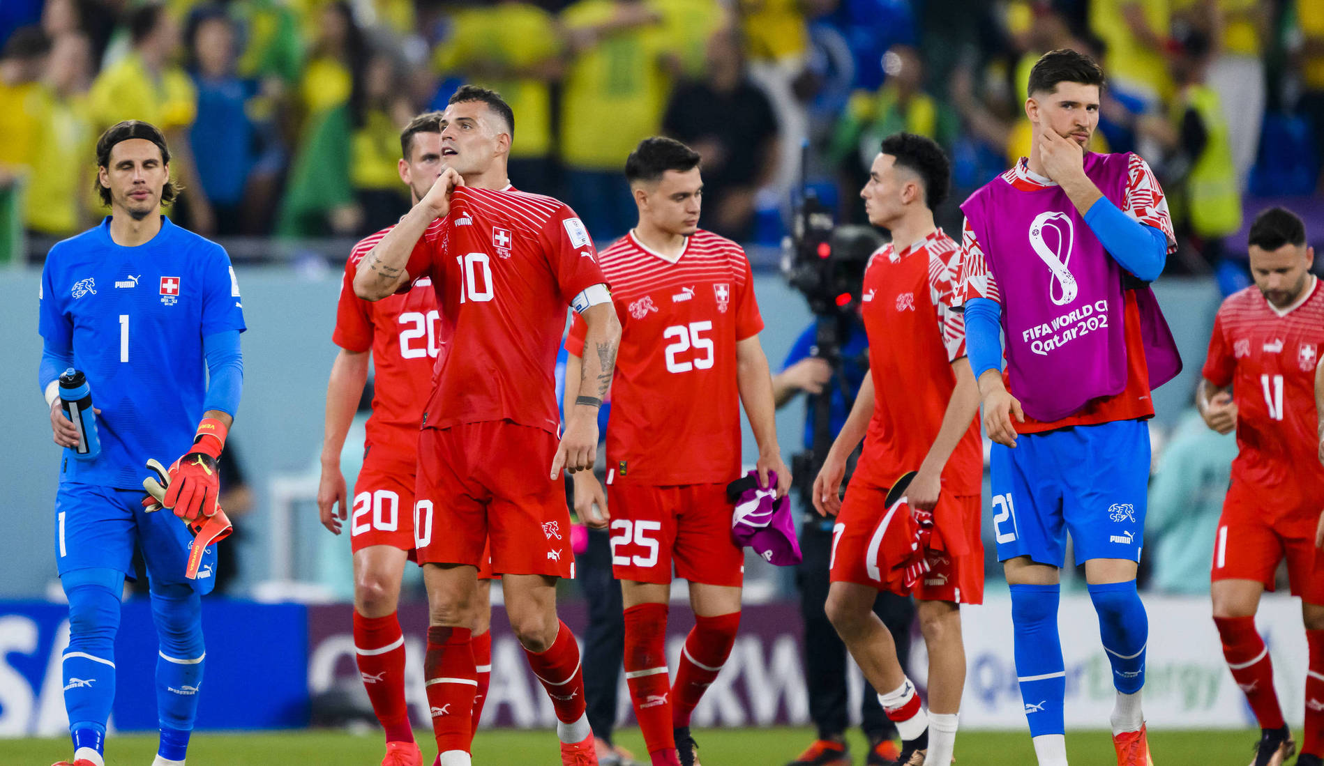 Suisse - Brésil: une défaite malgré tout bien cruelle
