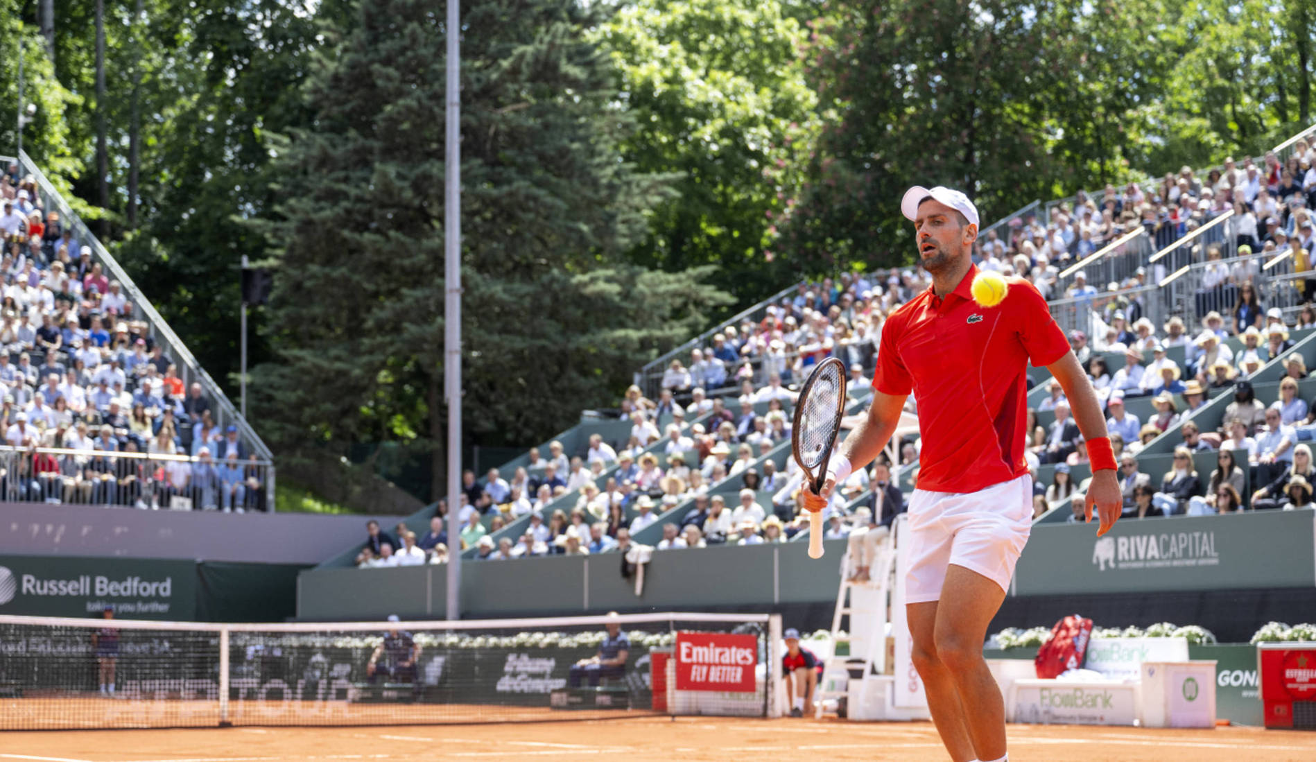 Novak Djokovic de retour à Genève!