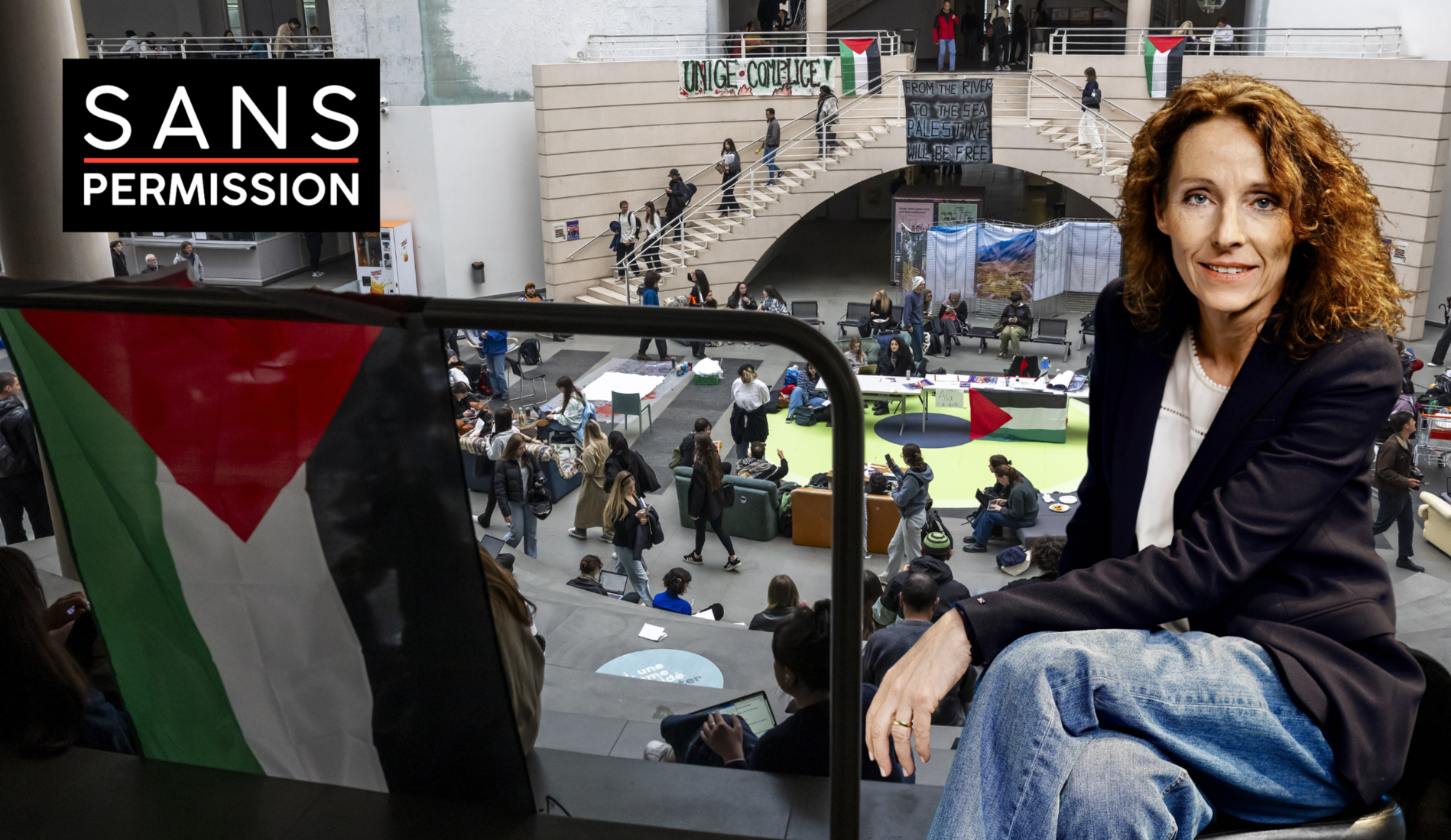 Lugon sans permission: du rectorat à la mer, libérez l'alma mater!