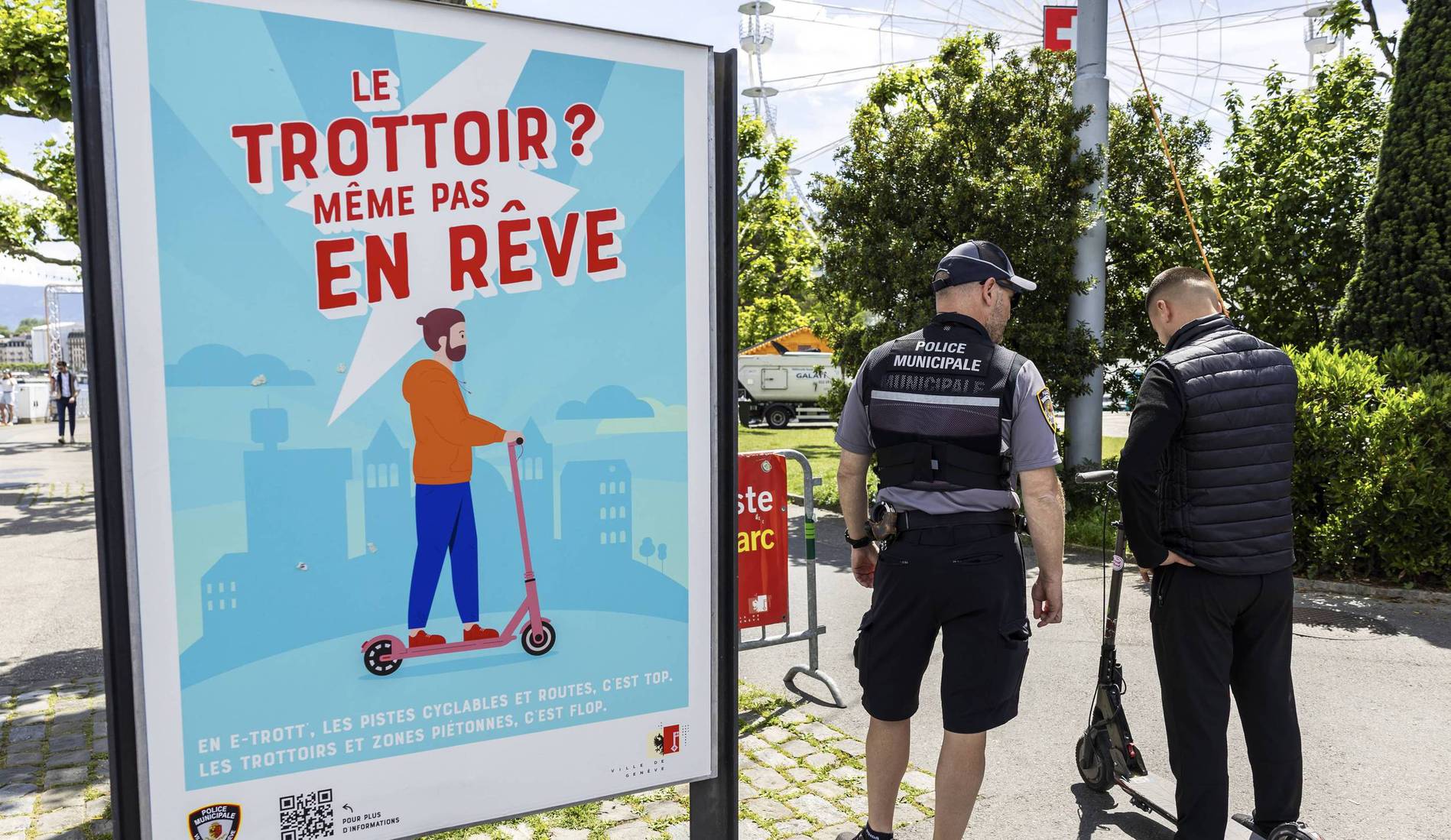 Les trottinettes dans le viseur de la Ville de Genève