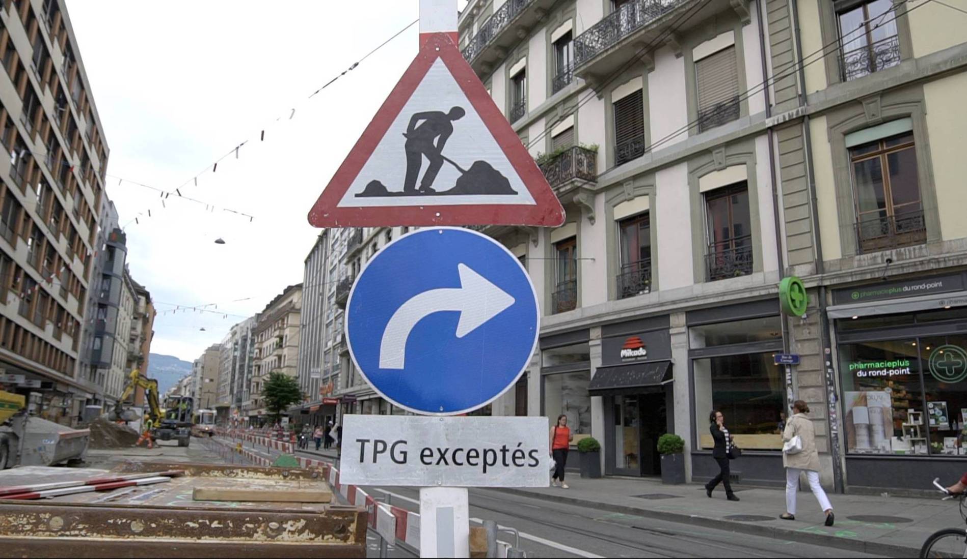 Travaux à la rue de Carouge: colère et détresse chez les commerçants