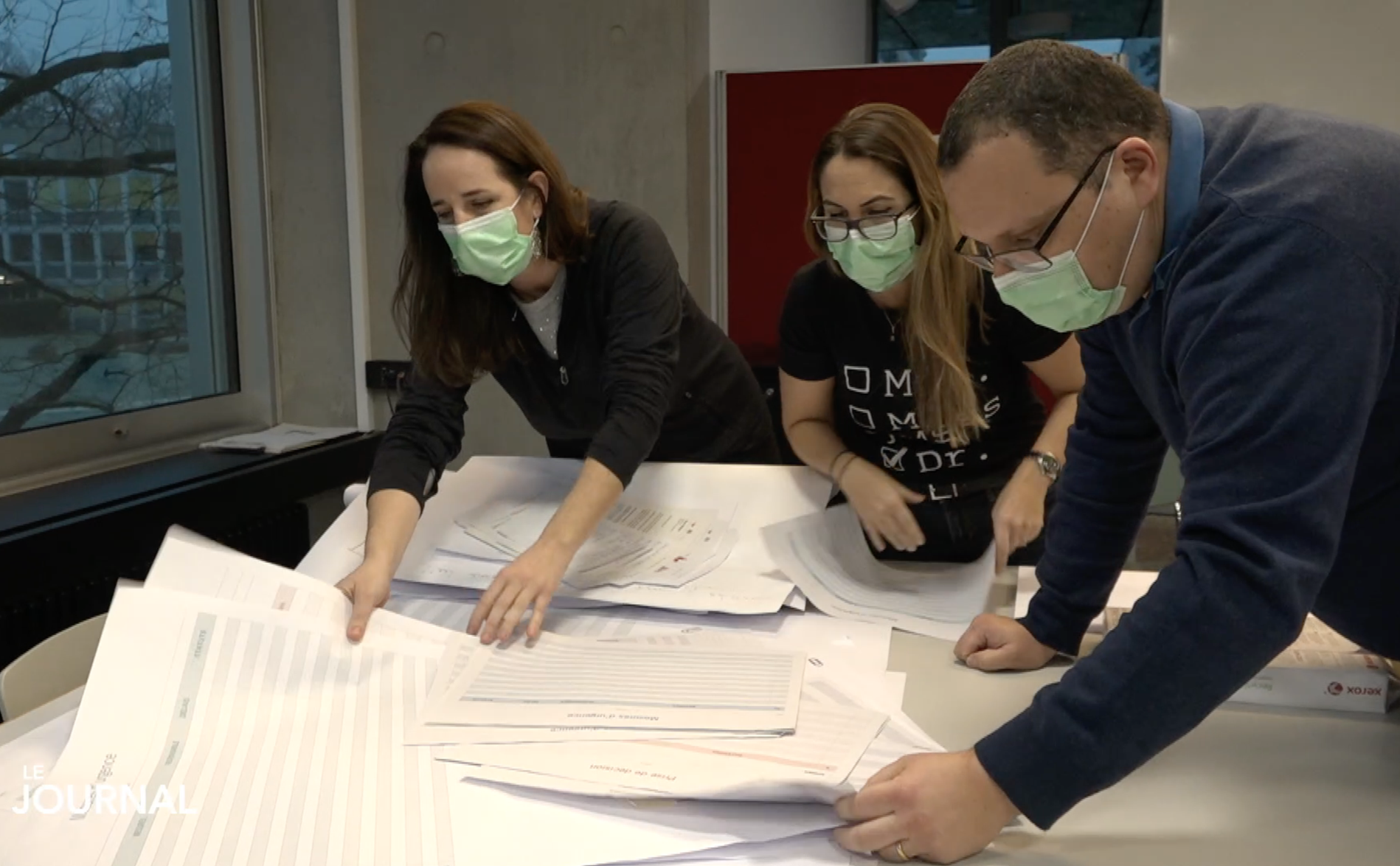 Une cellule de crise fictive en guise d’entraînement
