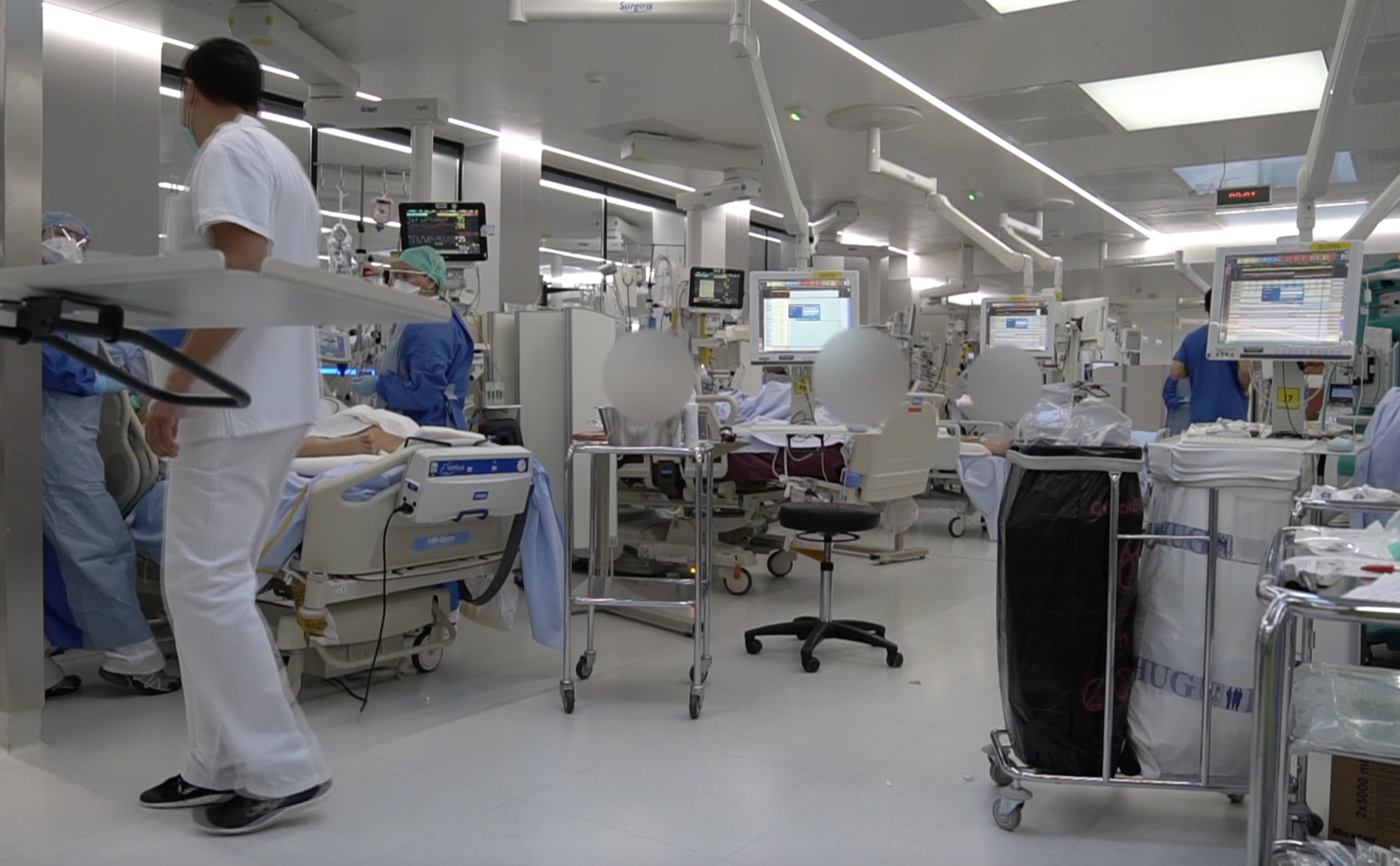 Deux intubations aux HUG causées par Omicron