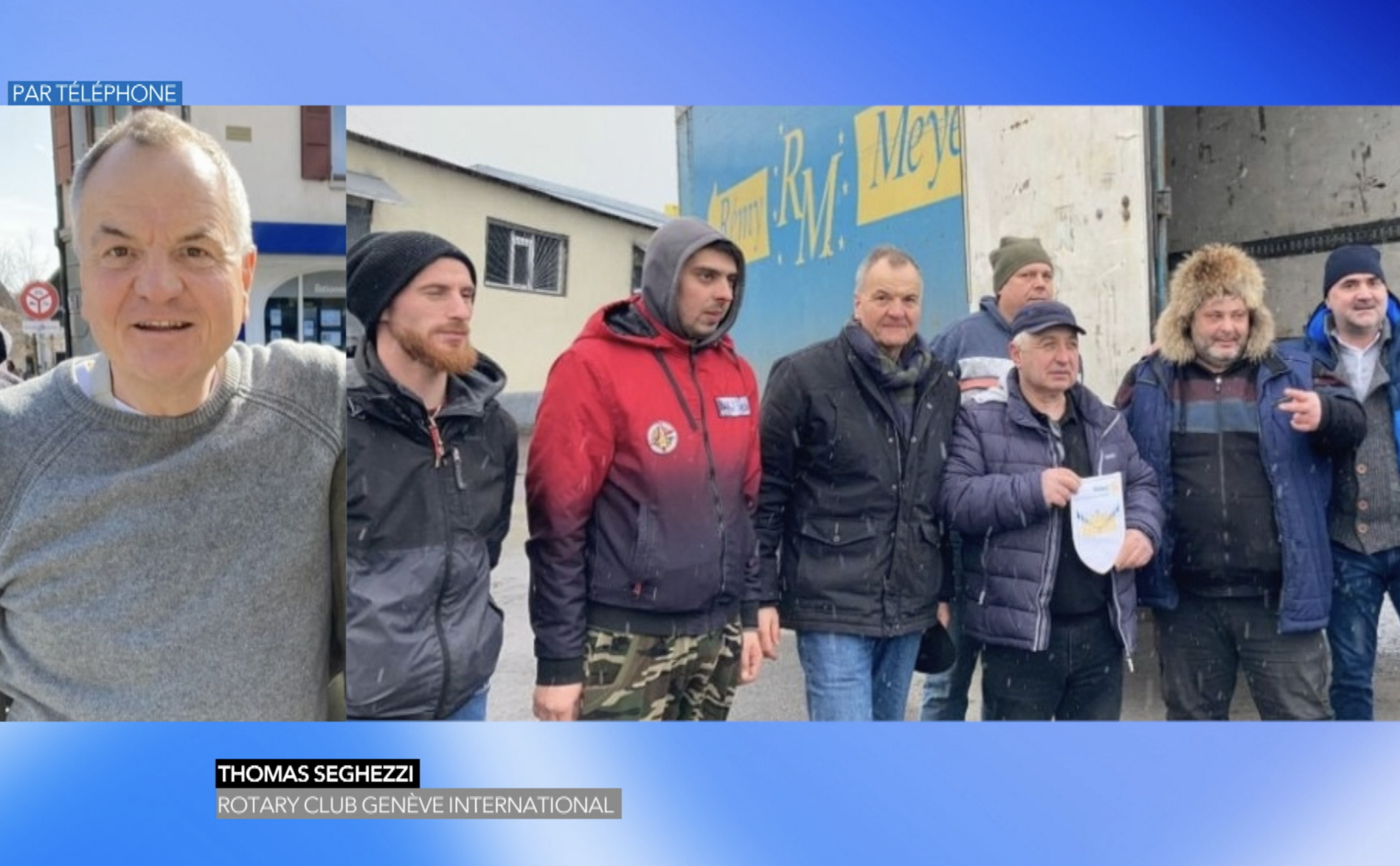 Le Rotary Club s'est mobilisé pour l'Ukraine depuis Genève