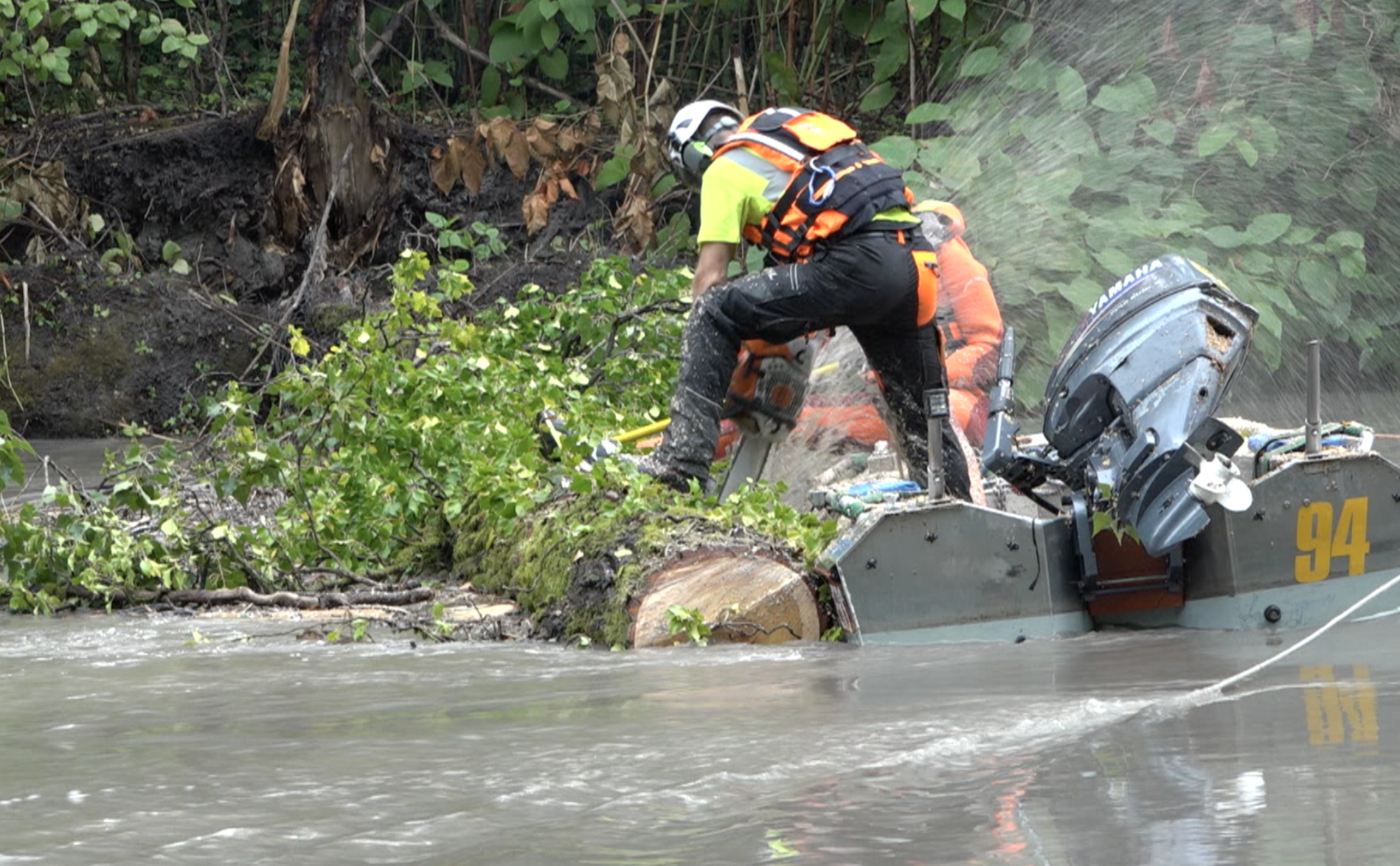 Violents orages, 82 interventions des pompiers