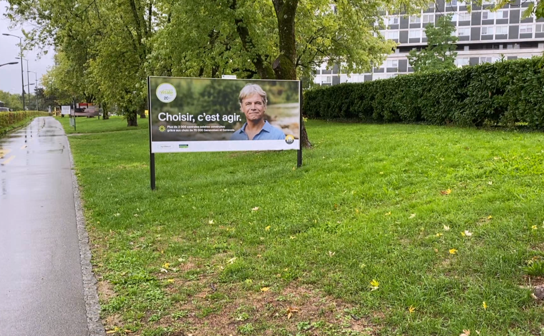A Vernier, un référendum lancé contre l'interdiction de l'affichage publicitaire