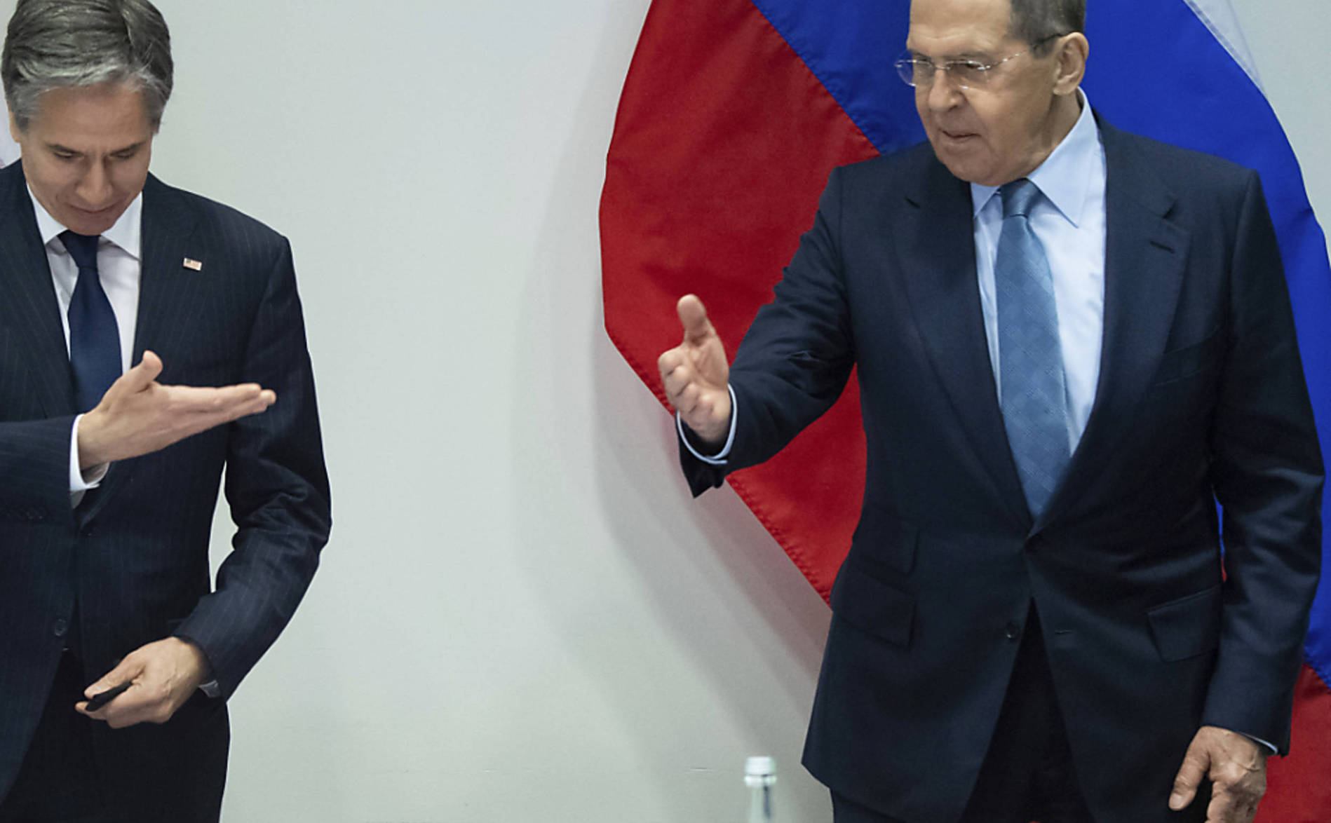 Début de la rencontre entre Blinken et Lavrov à Genève