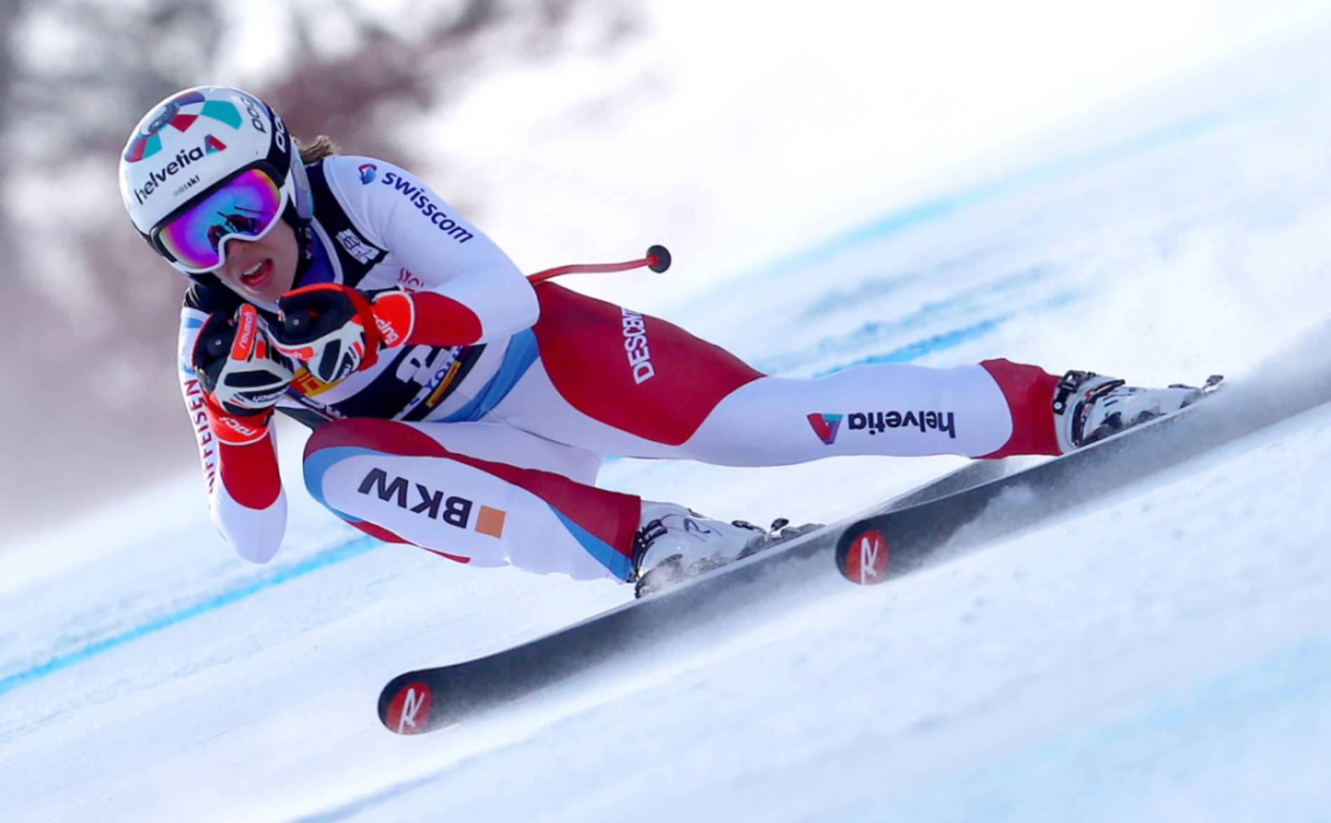 Troisième podium de l'hiver pour Michelle Gisin