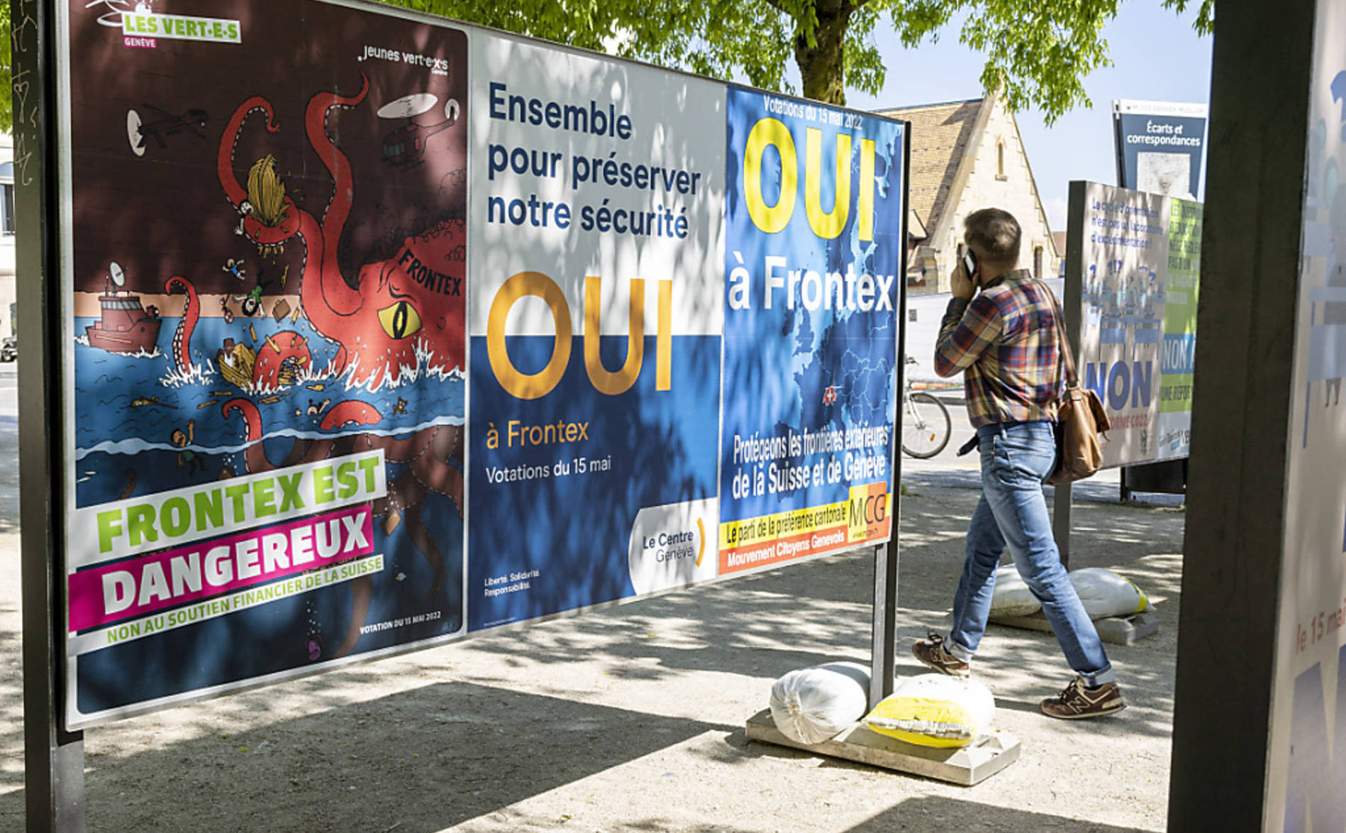 Le peuple se prononce sur le cinéma, le don d'organes et Frontex