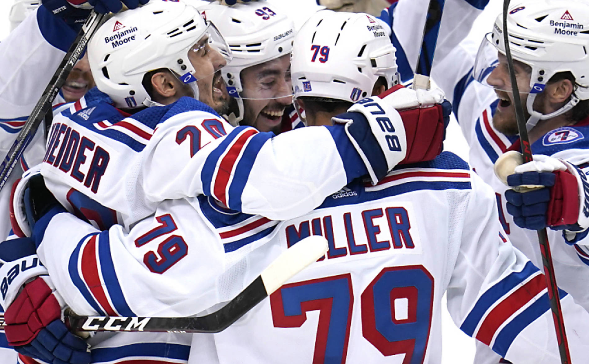 Niederreiter et les Canes affronteront les Rangers