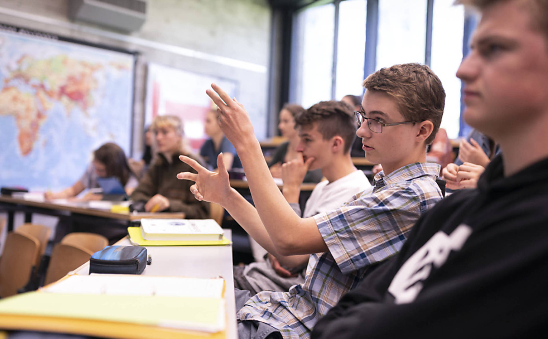 Les gymnasiens passeront au moins quatre ans sur les bancs d'école