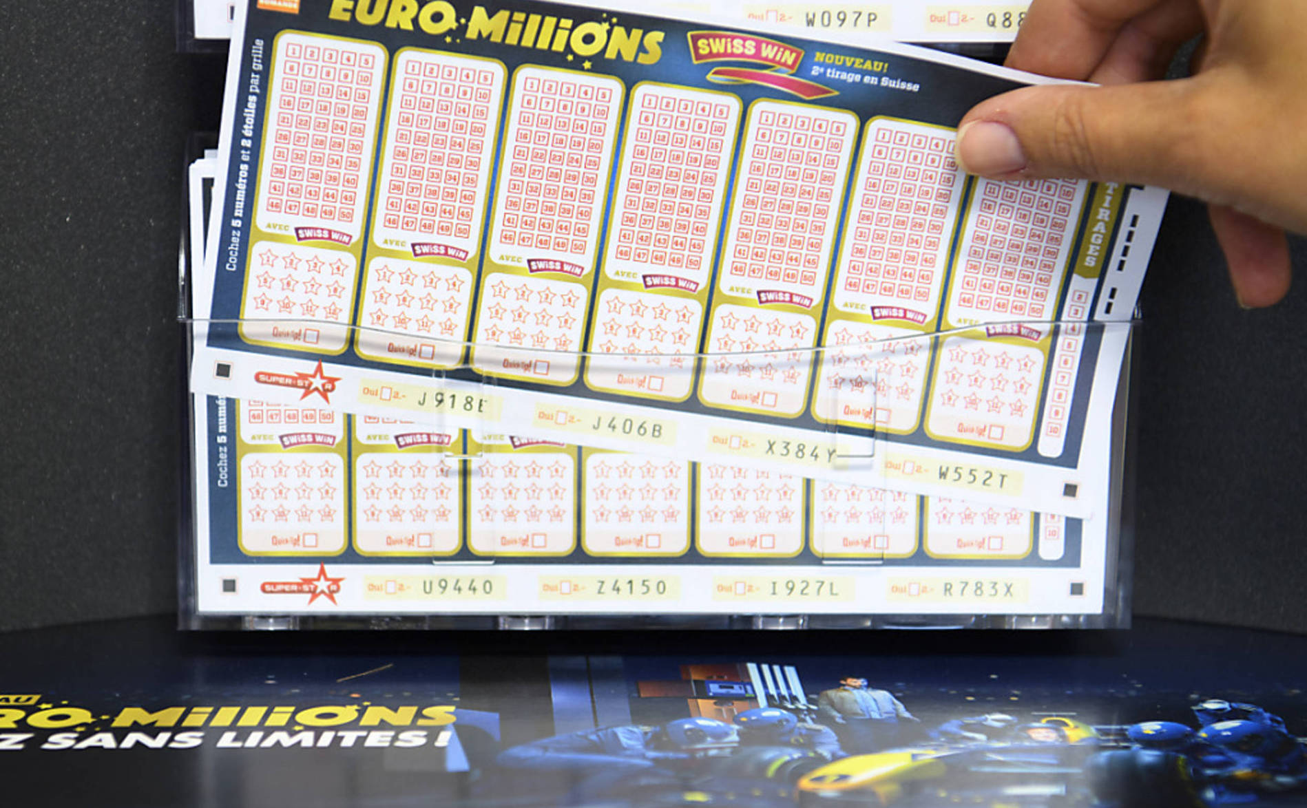 Personne ne devine la bonne combinaison de l'Euro Millions