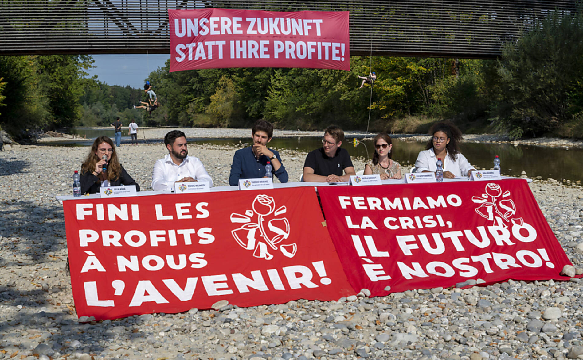 Les Jeunes socialistes exigent une nouvelle politique climatique