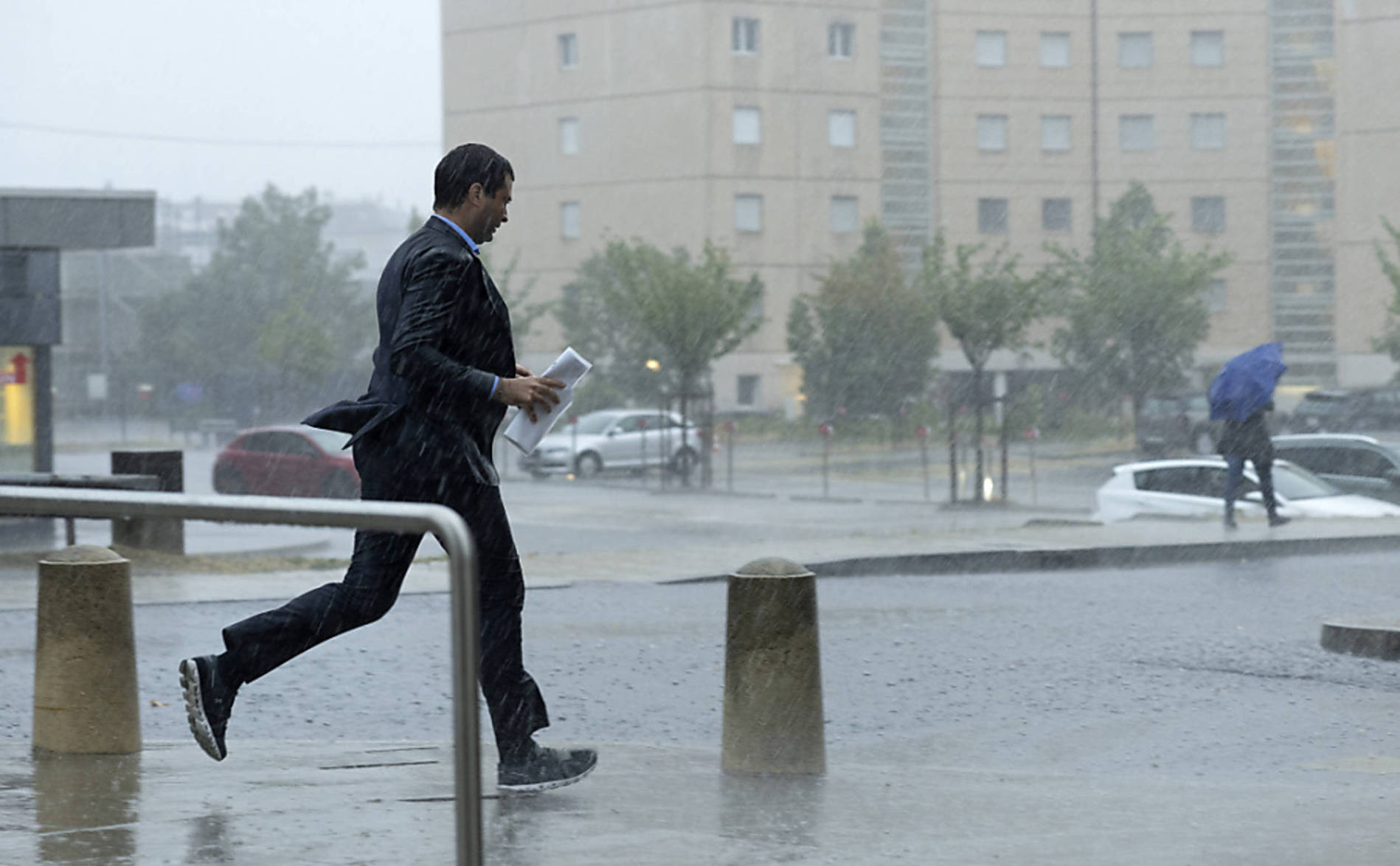De fortes pluies se sont abattues sur la Suisse