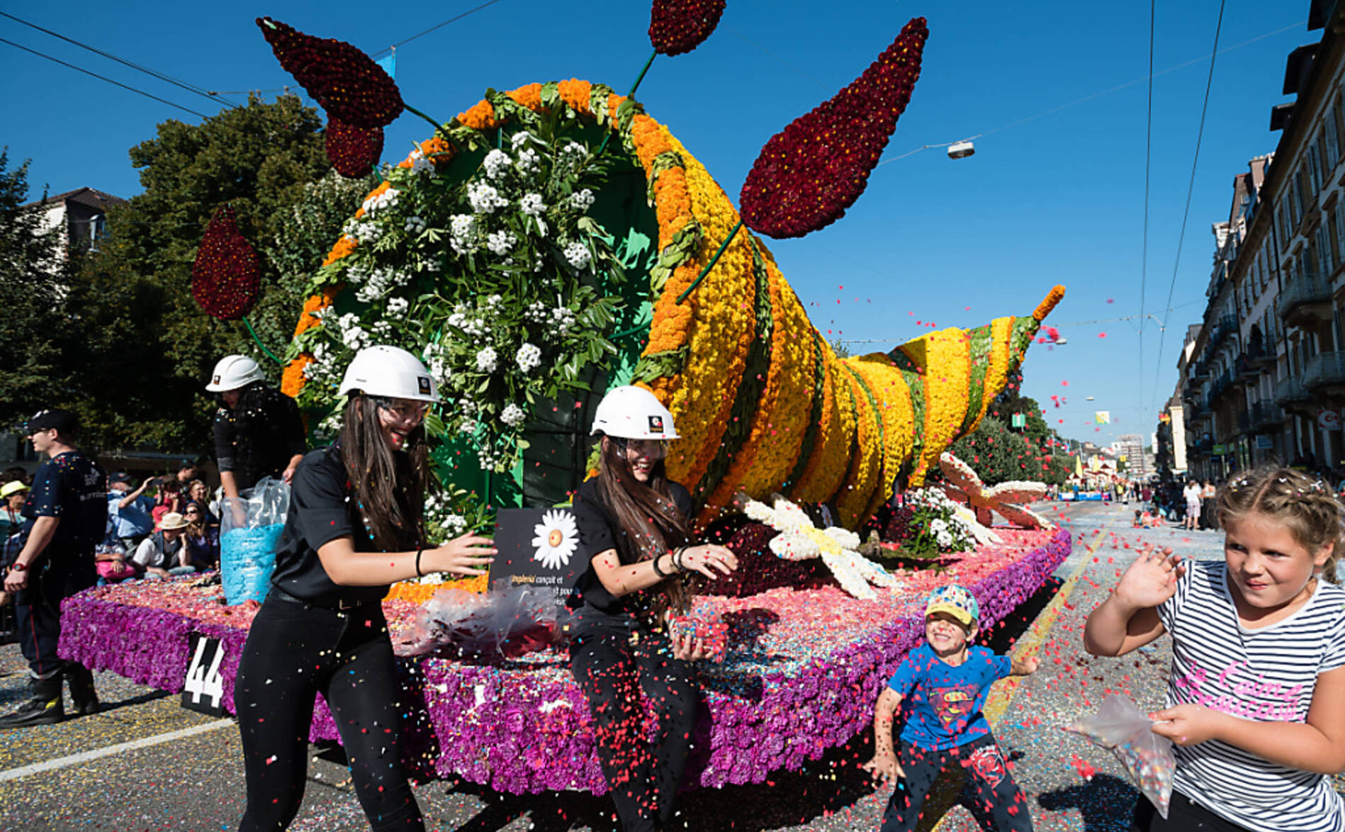 Fête des vendanges: début de la 95e édition à Neuchâtel