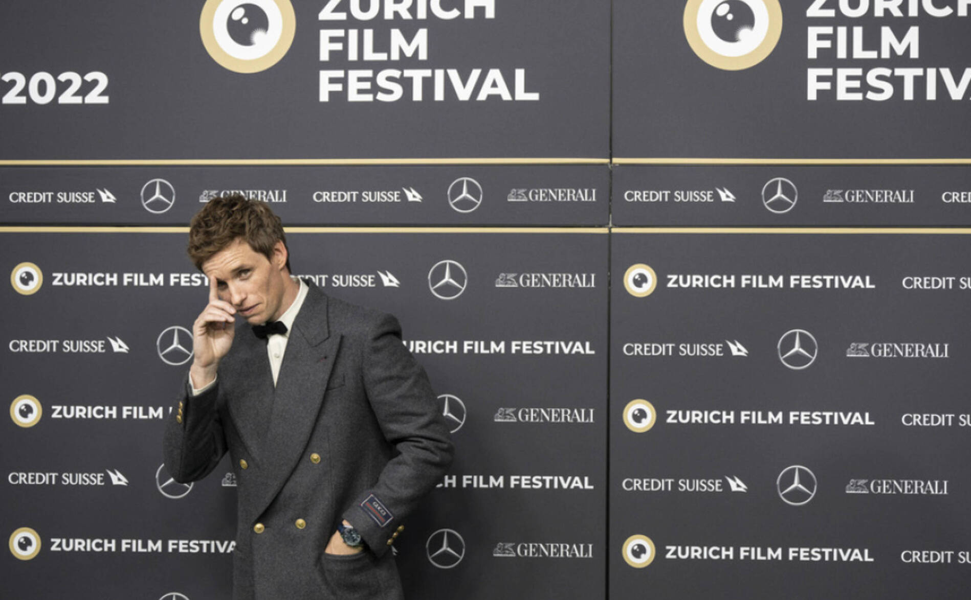 L'acteur oscarisé Eddie Redmayne au Zurich Film Festival