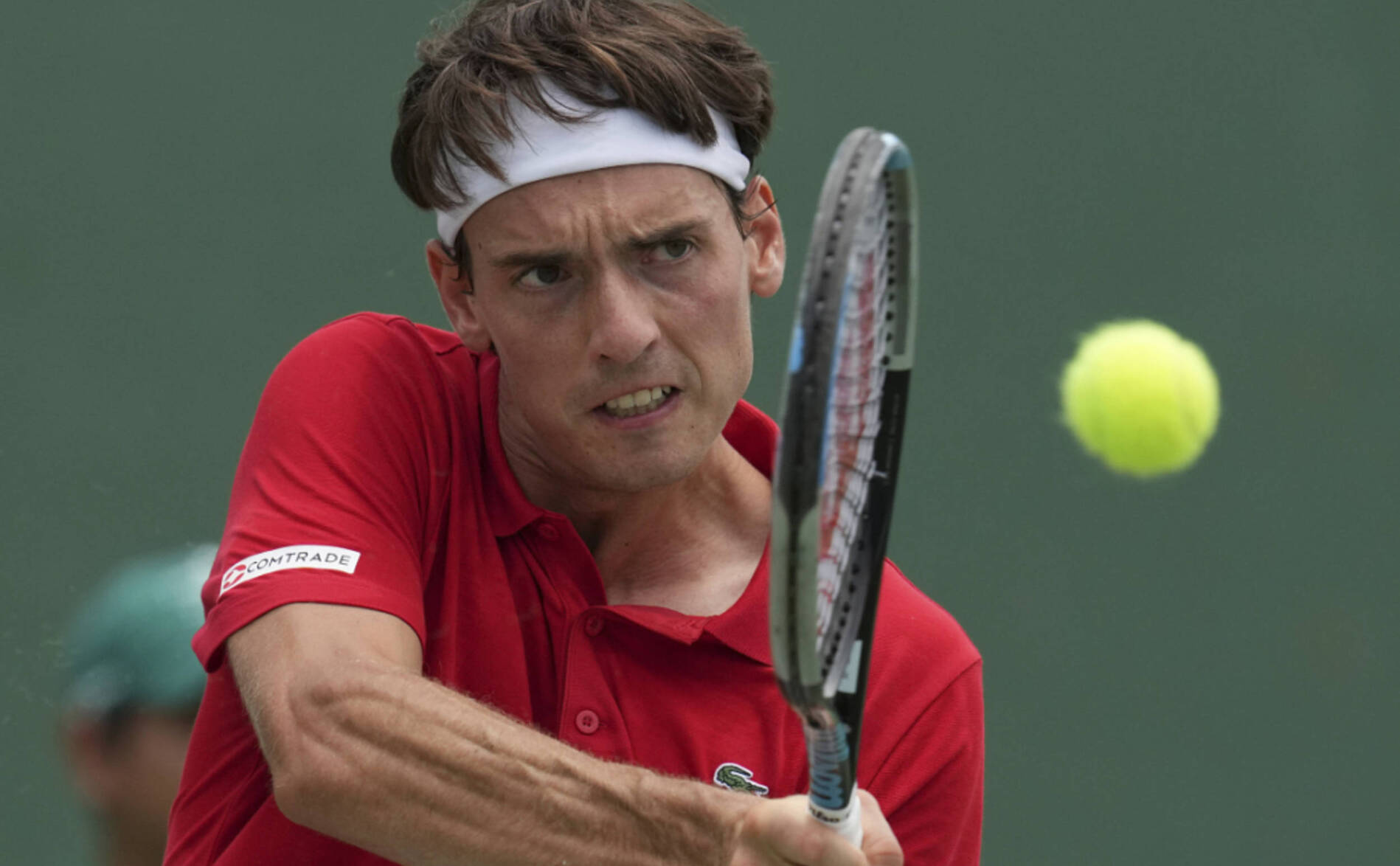 Hüsler face à Geoffrey Blancaneaux au 1er tour