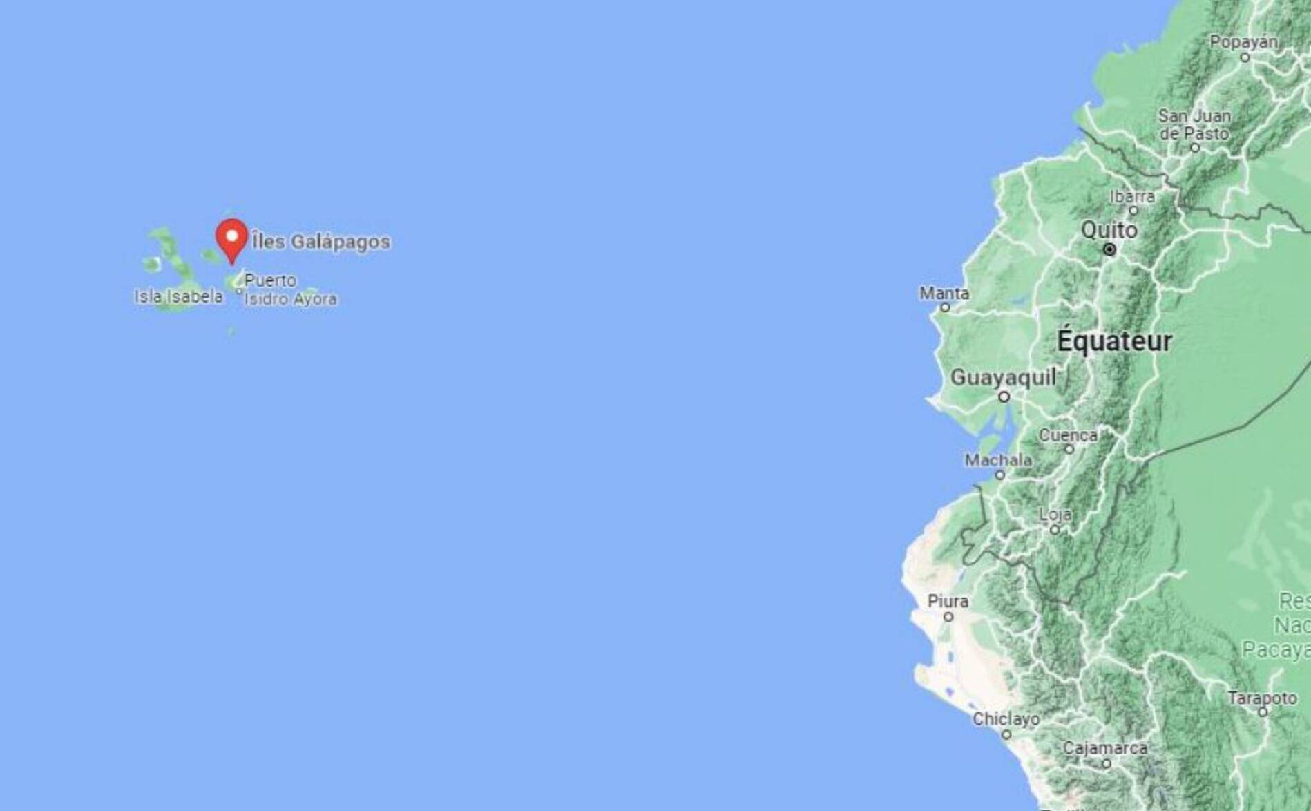 Quatre morts et quatre disparus dans un naufrage aux Galapagos