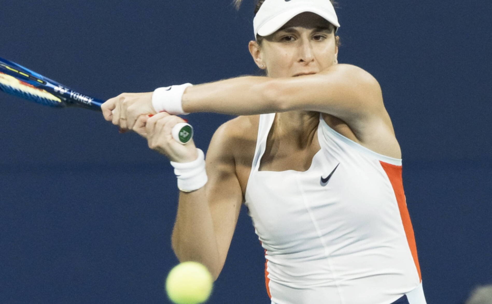 Belinda Bencic a deux points de la victoire