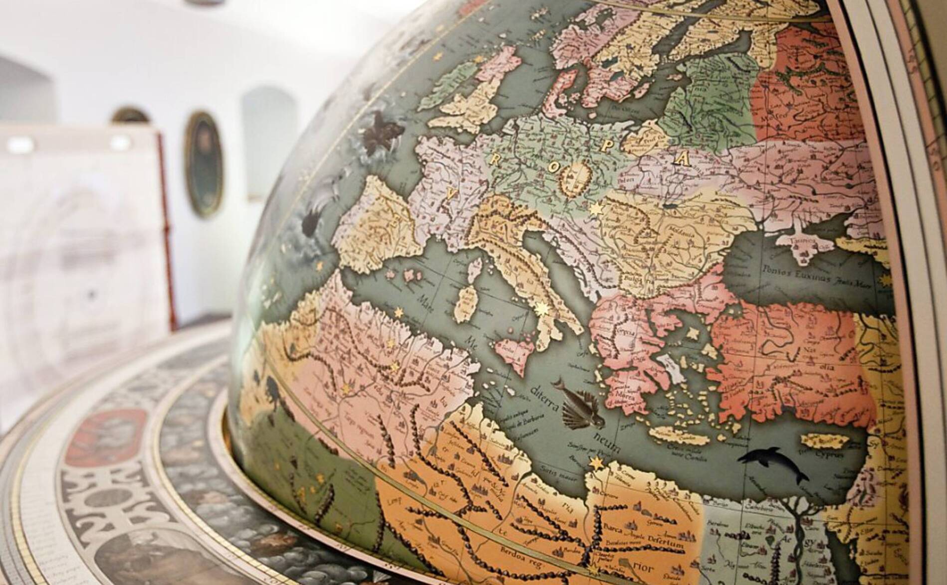Le globe céleste de St-Gall désormais disponible en mode virtuel