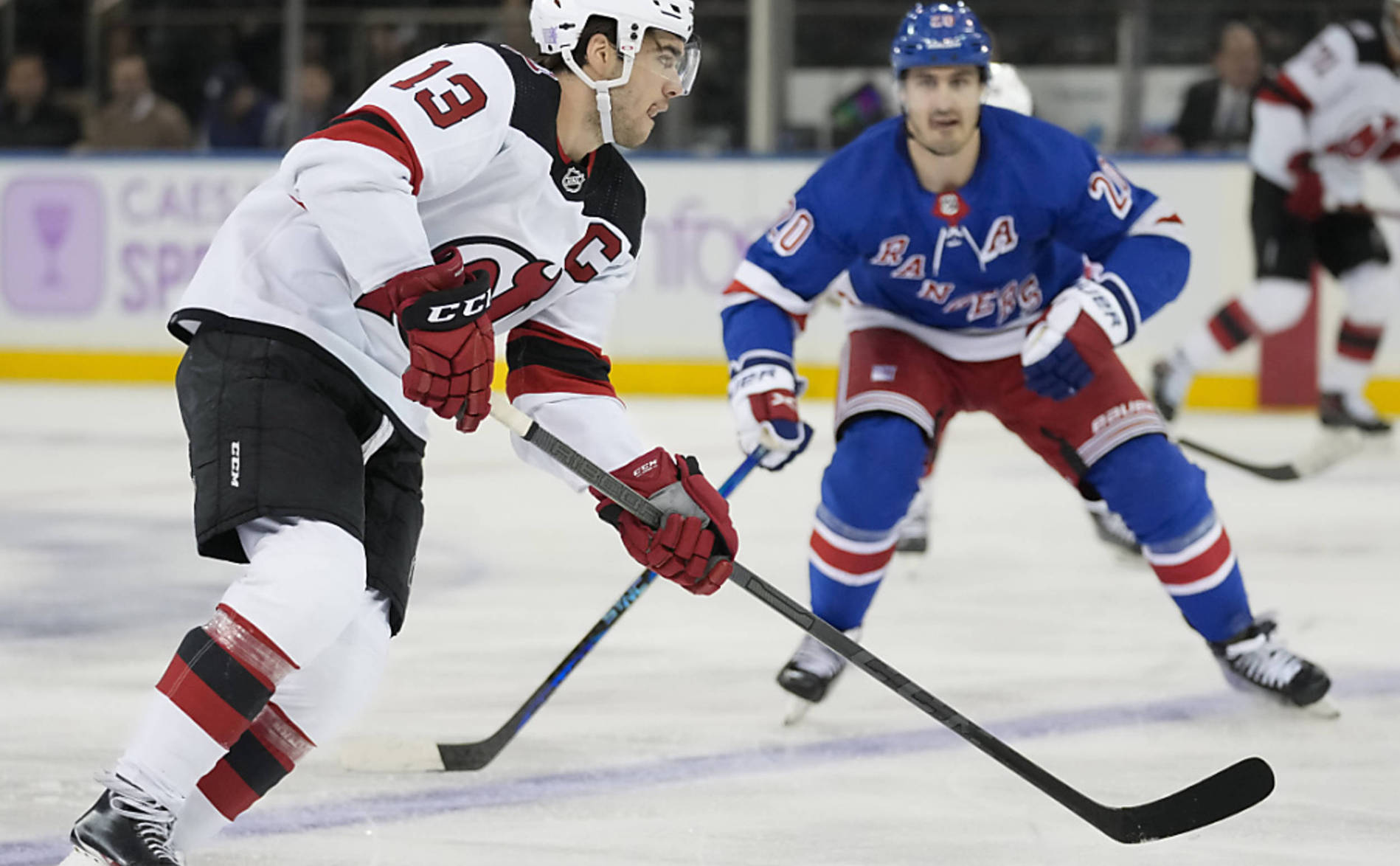 New Jersey gagne au Madison Square Garden