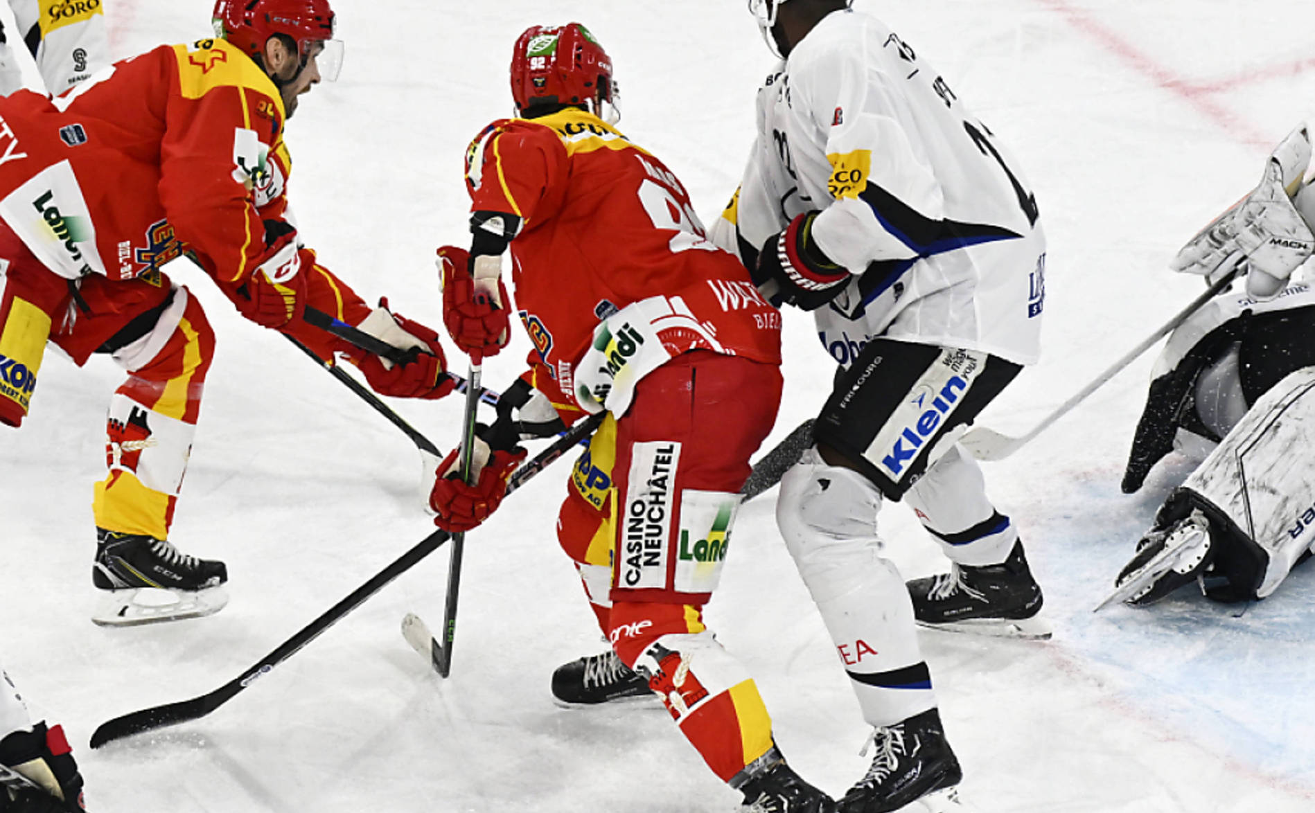 National League: belle réaction du HC Bienne
