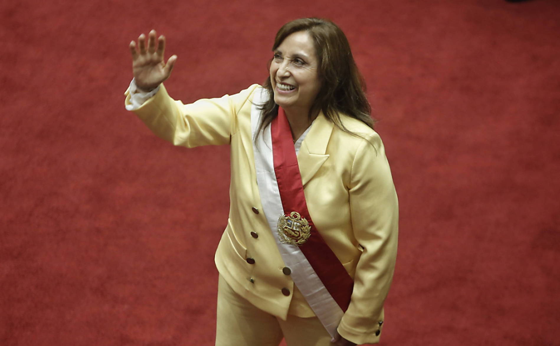 Dina Boluarte, première présidente du Pérou