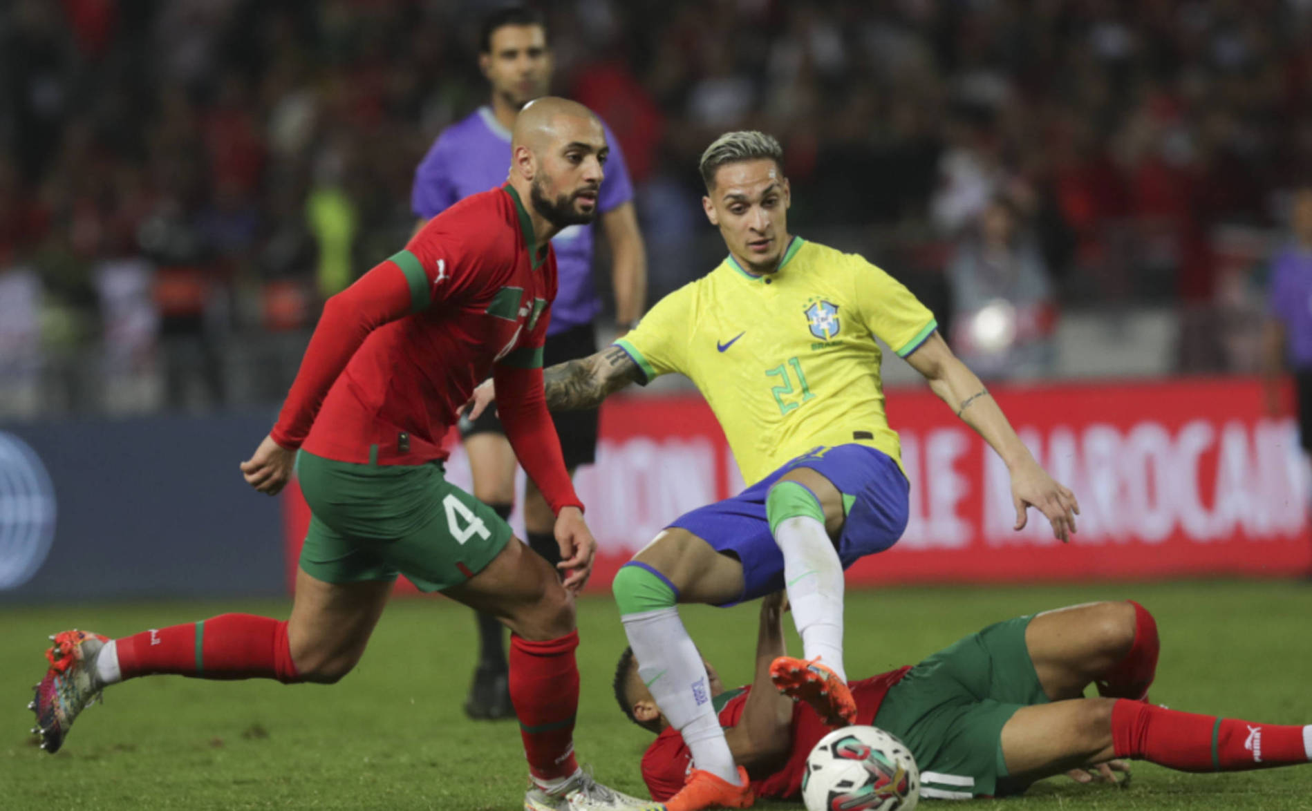 Victoire de prestige du Maroc contre le Brésil