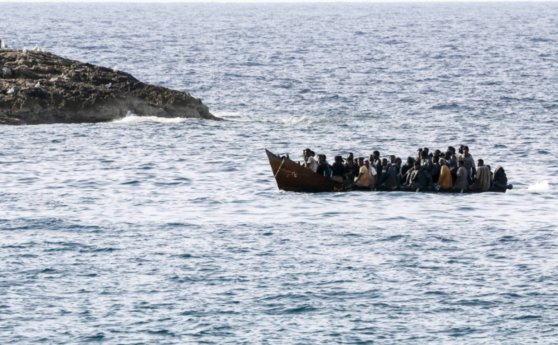 Nouvelle arrivée de migrants à Lampedusa