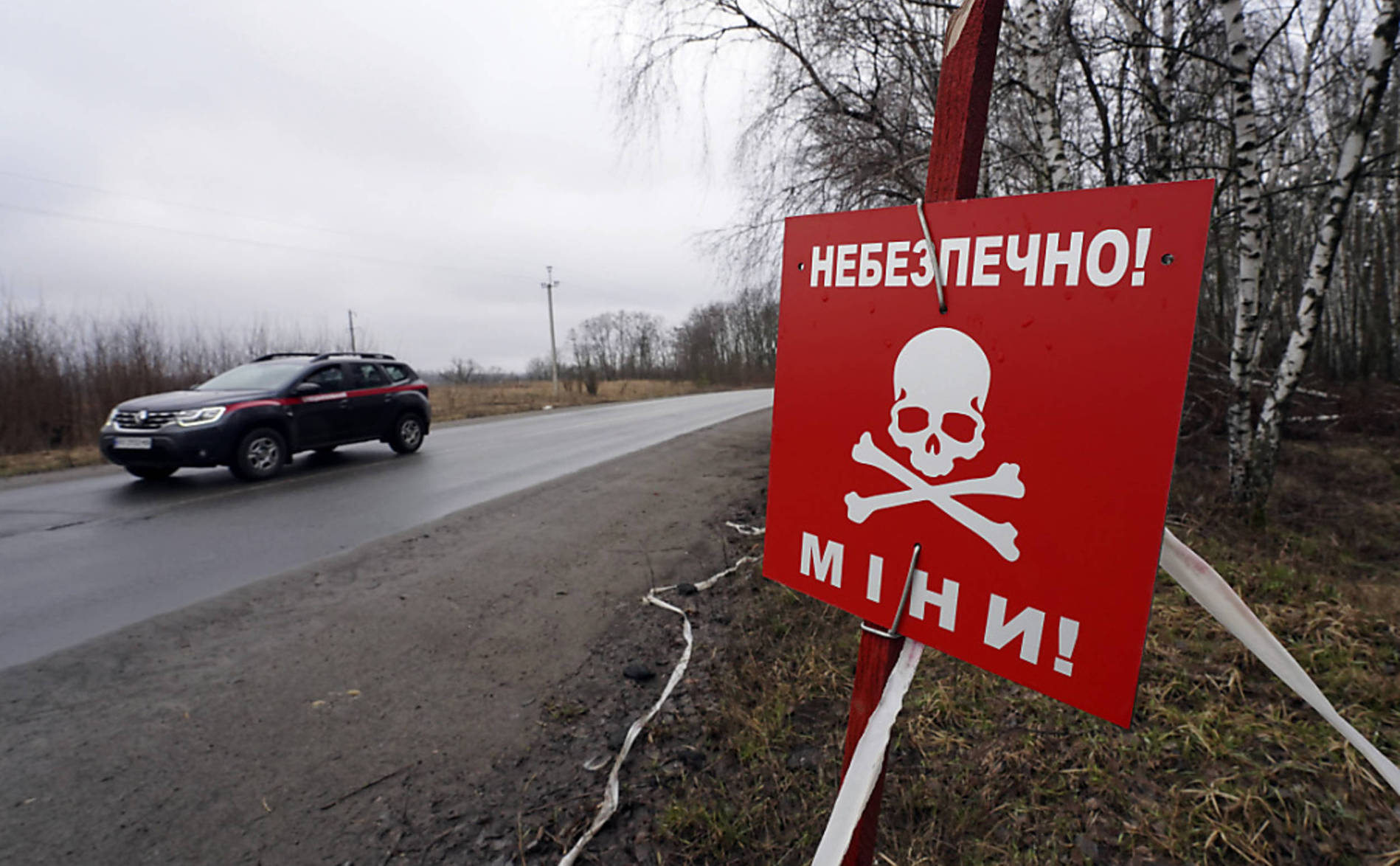 La Suisse s'engage pour déminer l'Ukraine