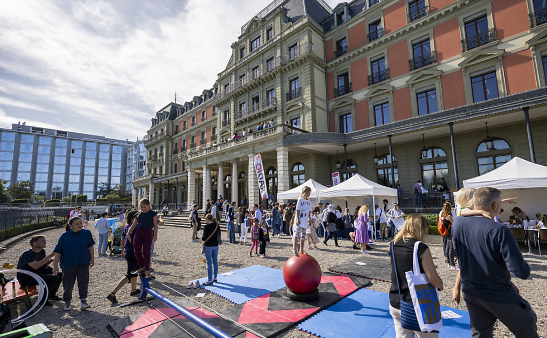 Plus de 2800 personnes ont visité le Palais Wilson
