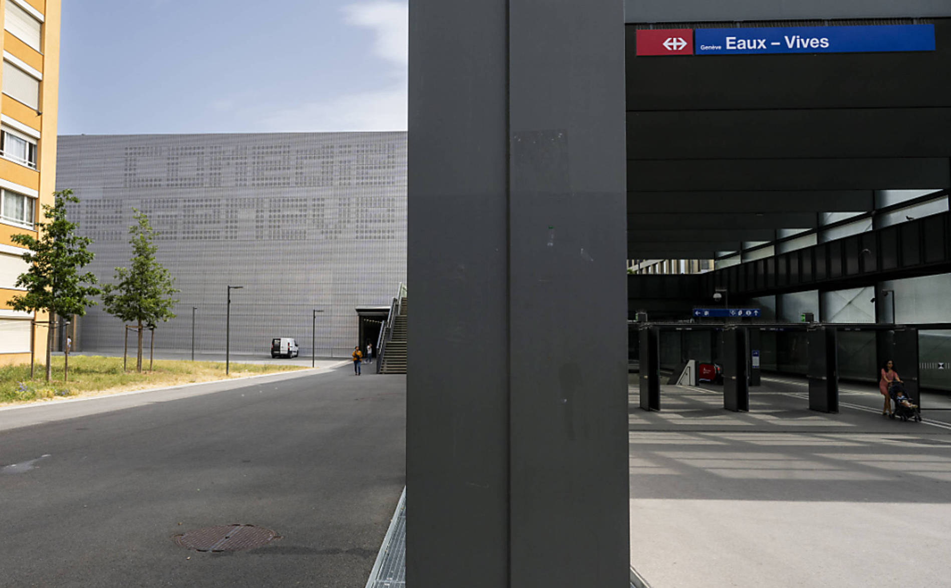 Détonations près de la gare des Eaux-Vives: des balles à blanc