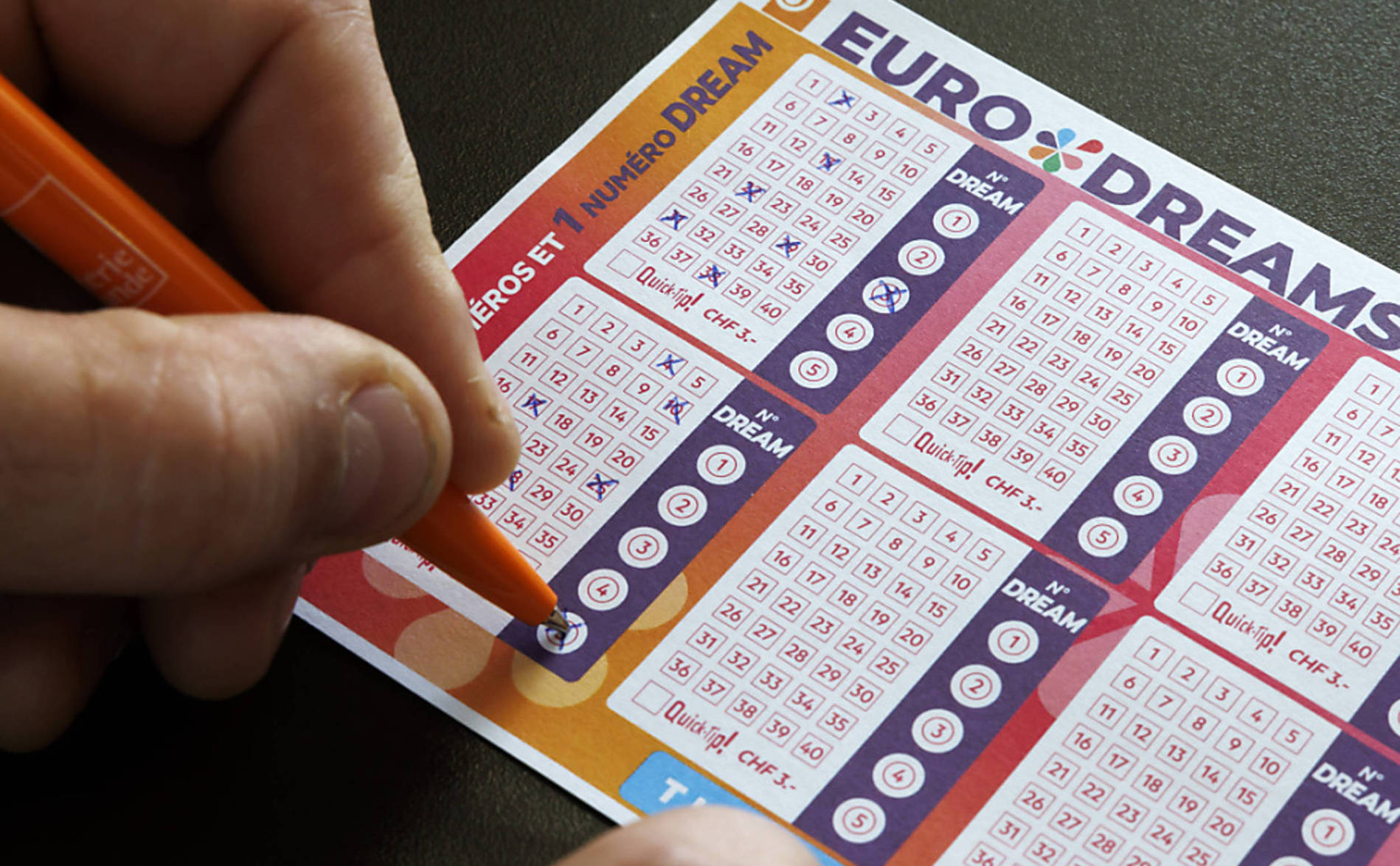 Personne ne décroche la bonne combinaison à l'Eurodreams