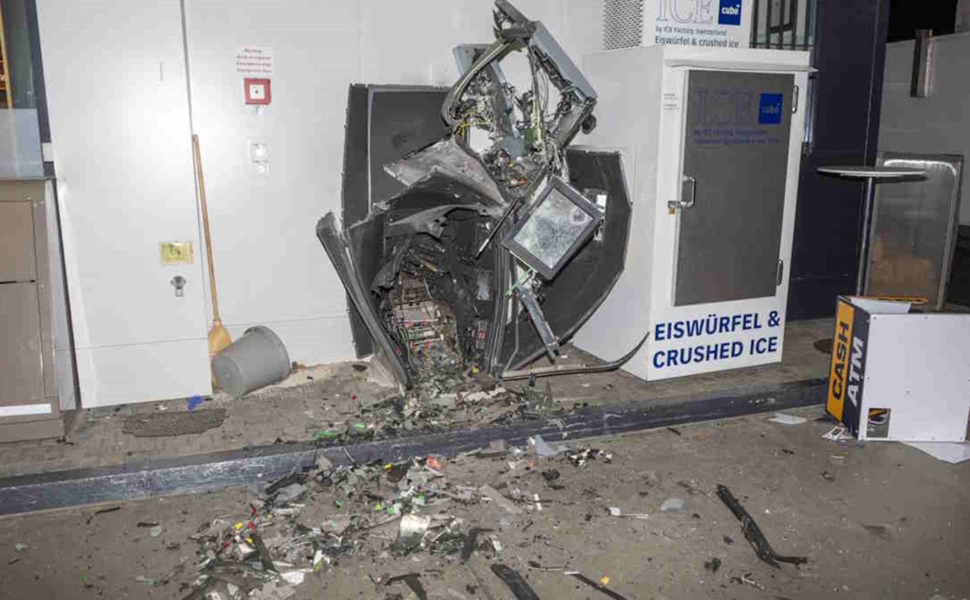 Bancomat dynamité à Landquart: deux suspects arrêtés