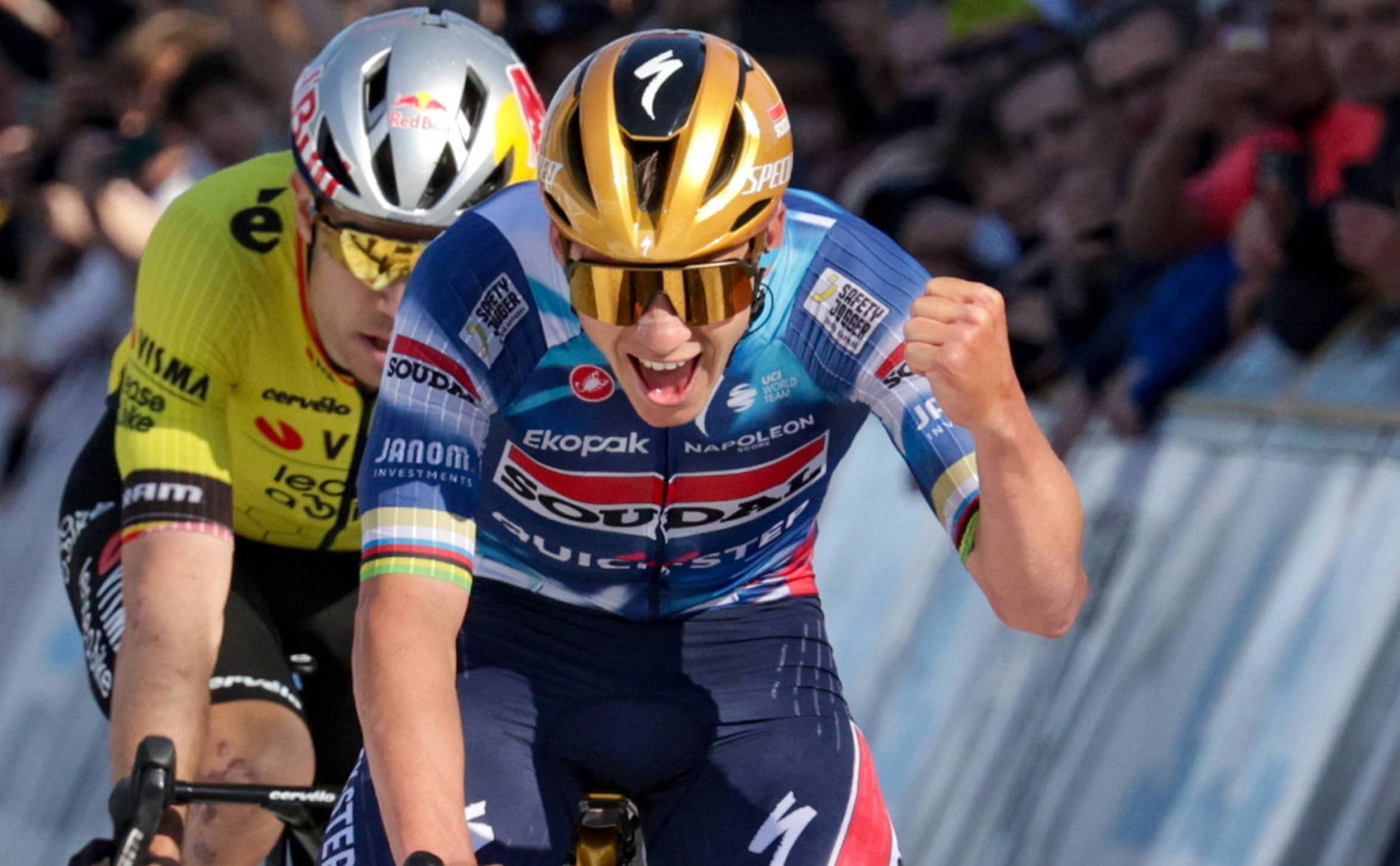Pas de répit pour Pogacar, attendu par Evenepoel