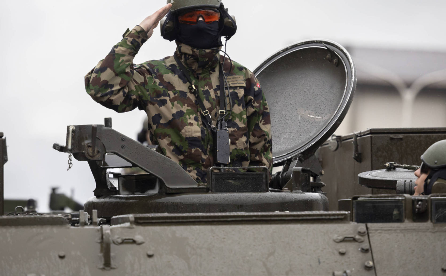 Un soldat blessé lors de l'exercice de l'armée suisse en Autriche