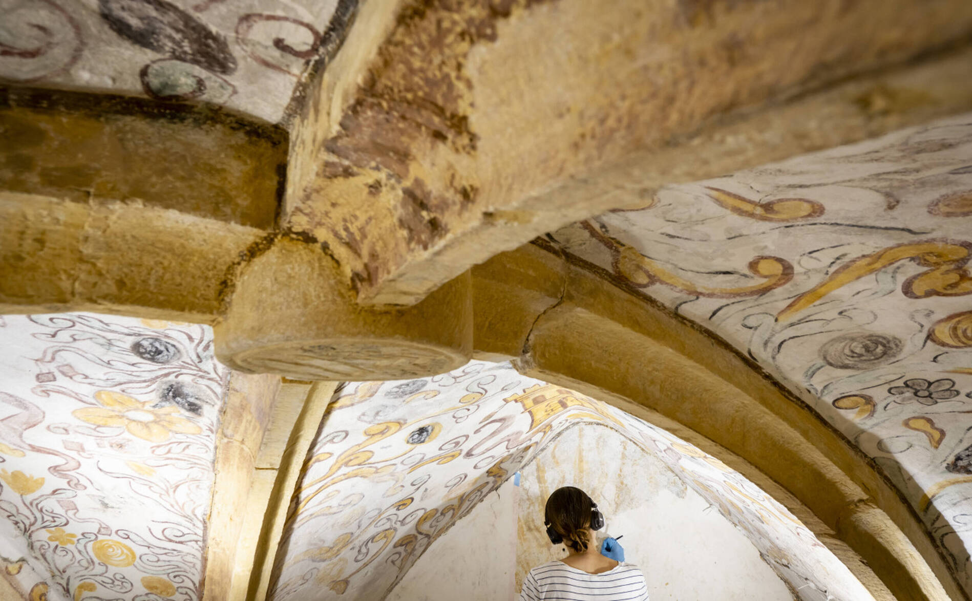 La chapelle du Scapulaire révèle ses secrets au Landeron (NE)