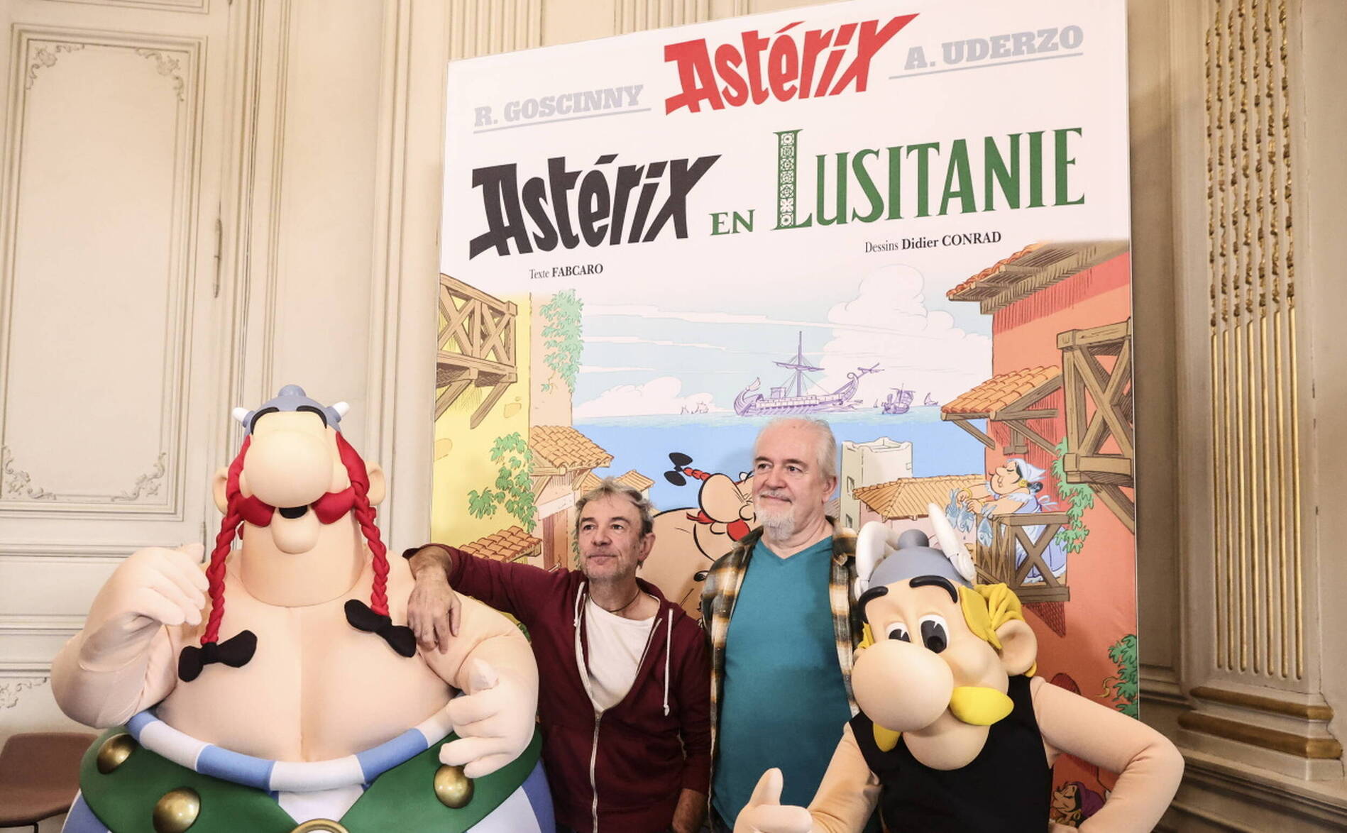 Jour J pour le nouvel Astérix, en mission en Lusitanie