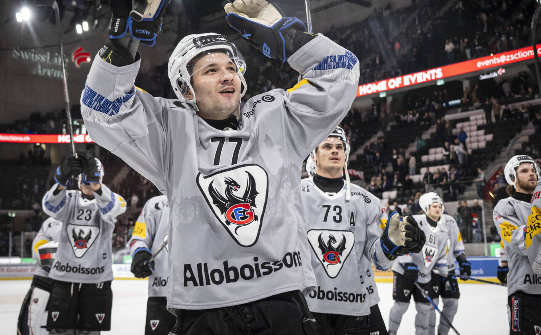 National League: Fribourg et le LHC gagnent, Genève et Ajoie battus