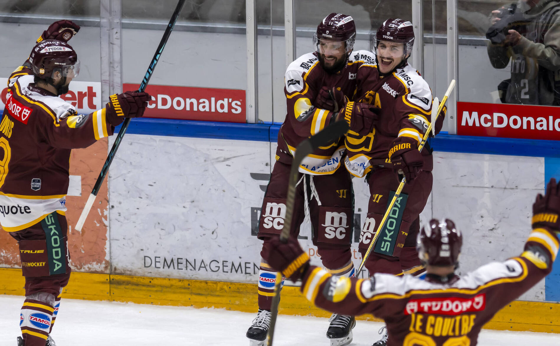National League: Genève-Servette relève la tête avec la manière