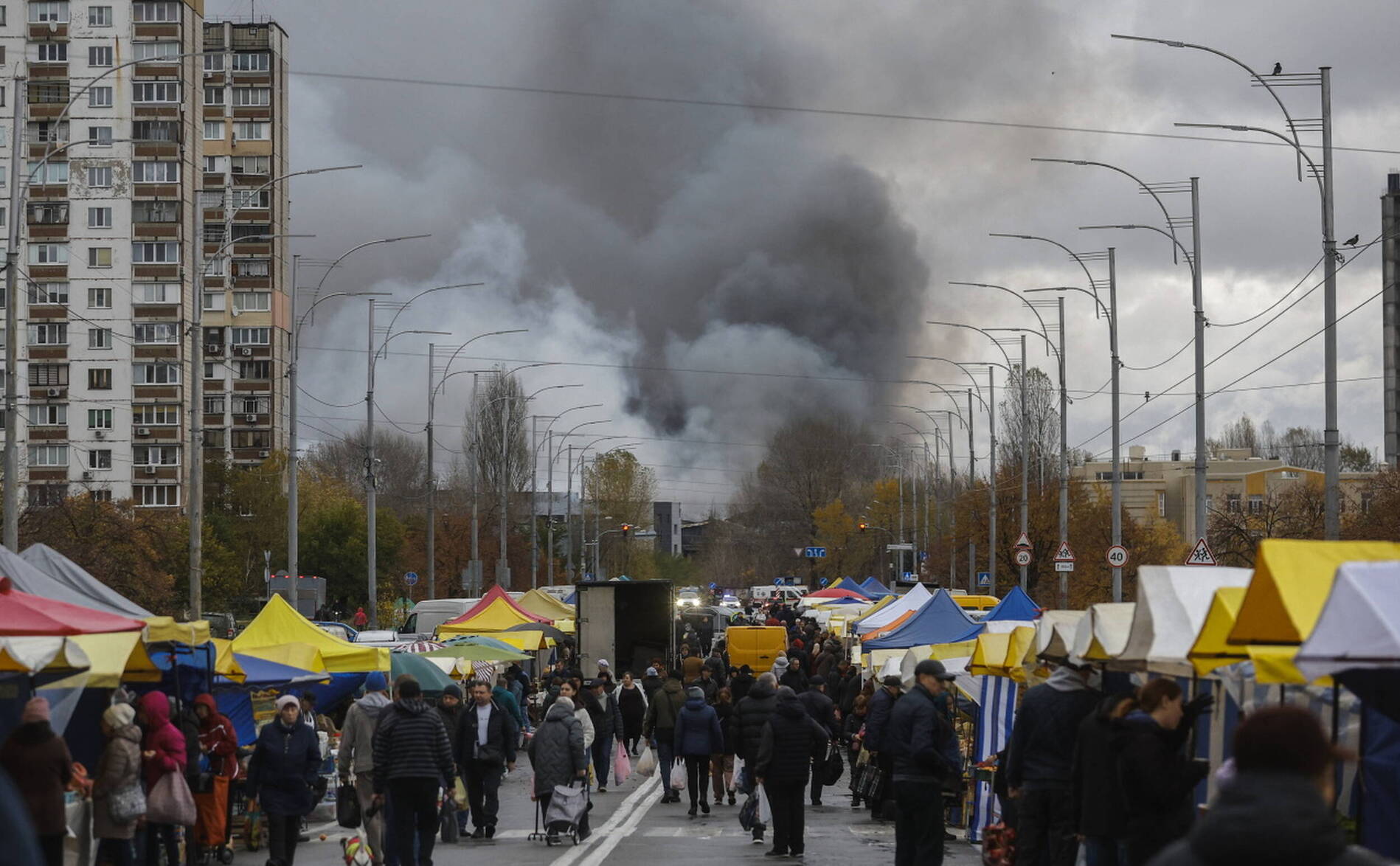 Ukraine: trois morts à Kiev dans une attaque de drones russe