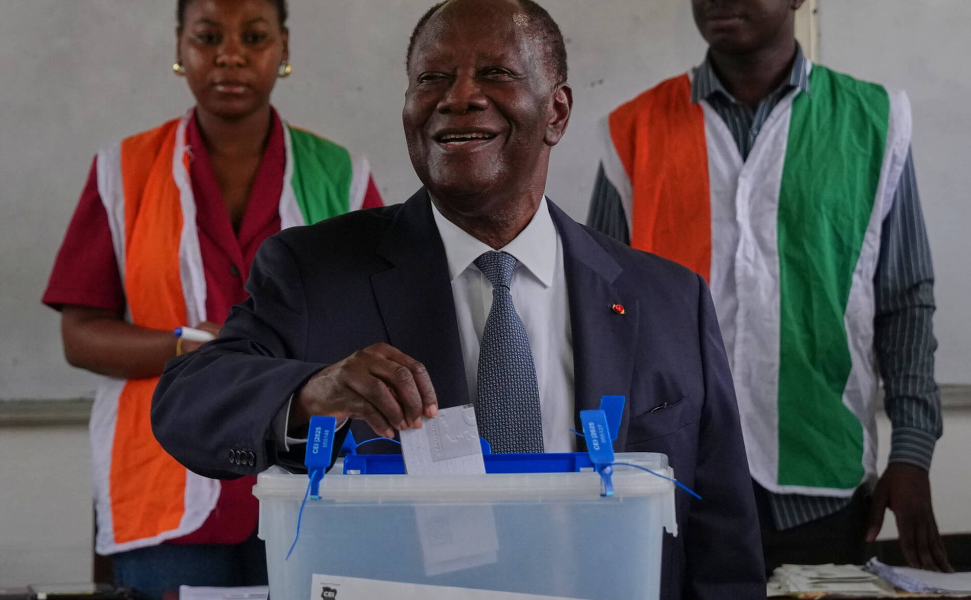 Présidentielle ivoirienne: scores écrasants pour Ouattara