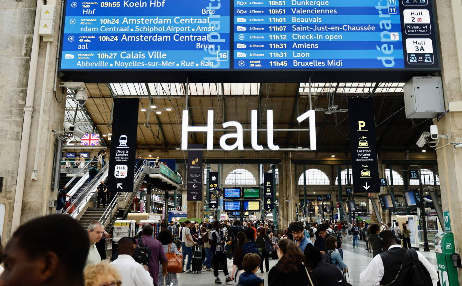France: la circulation des trains à grande vitesse perturbée