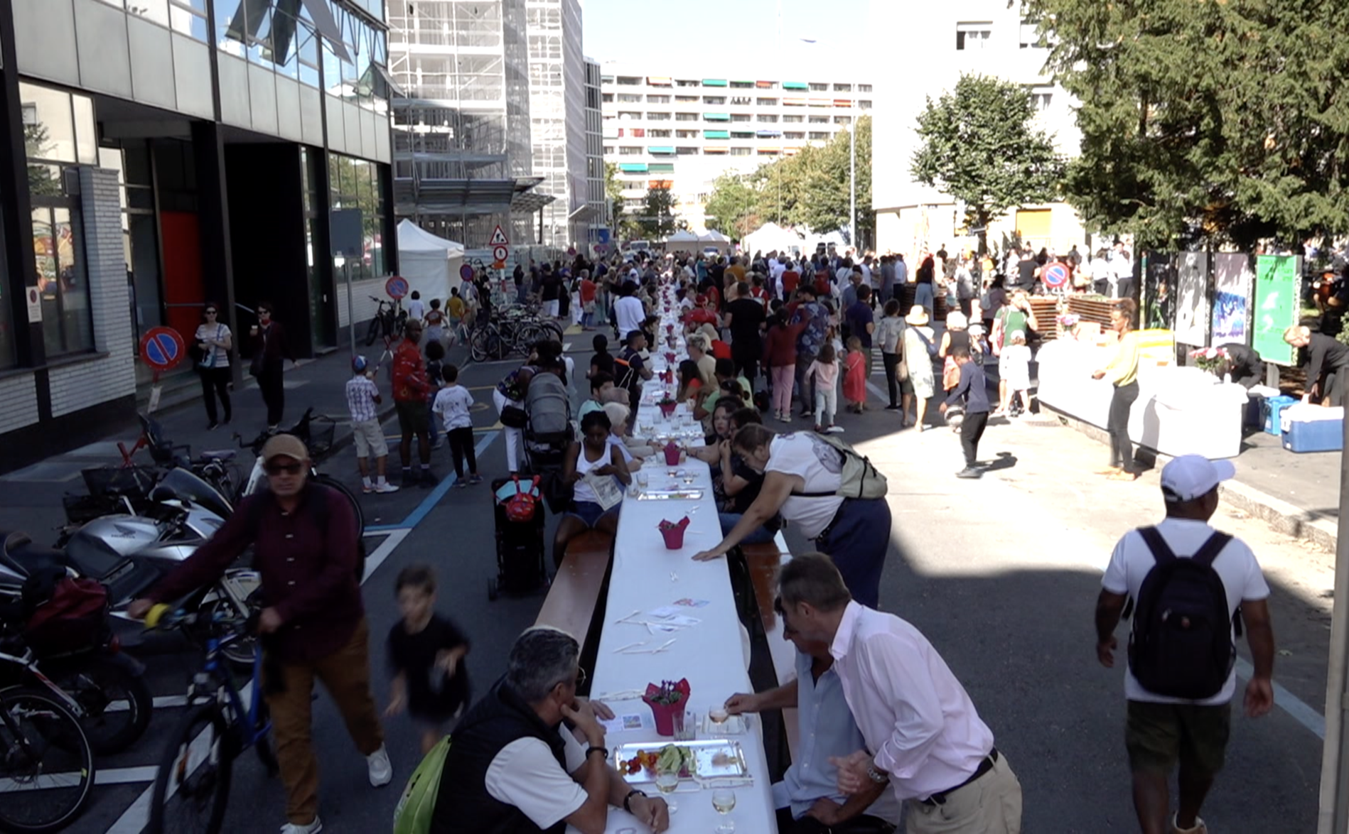 Le maire de Genève fait revivre les banquets urbains